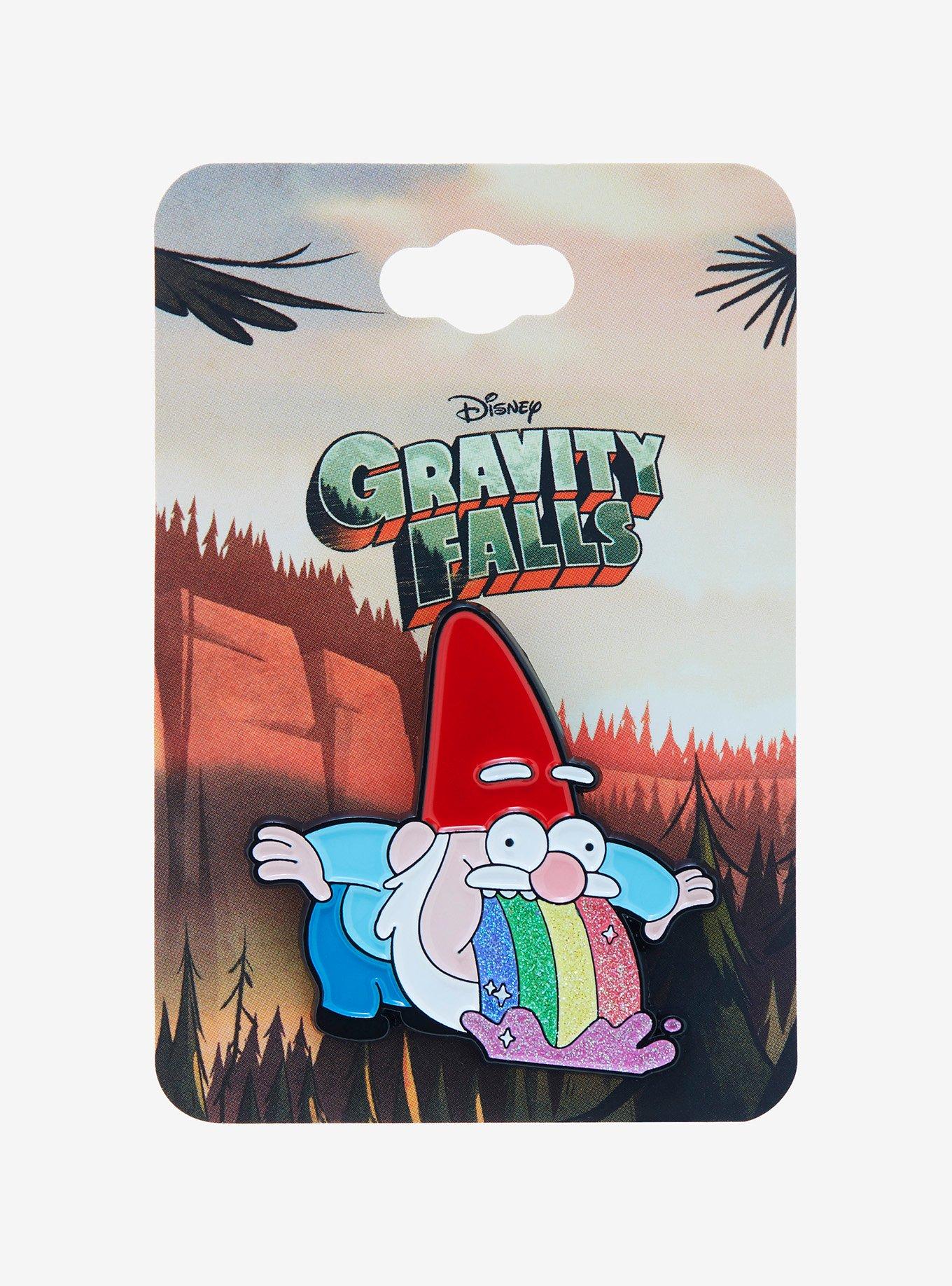Disney Gravity Falls Rainbow Gnome Enamel Pin, , alternate