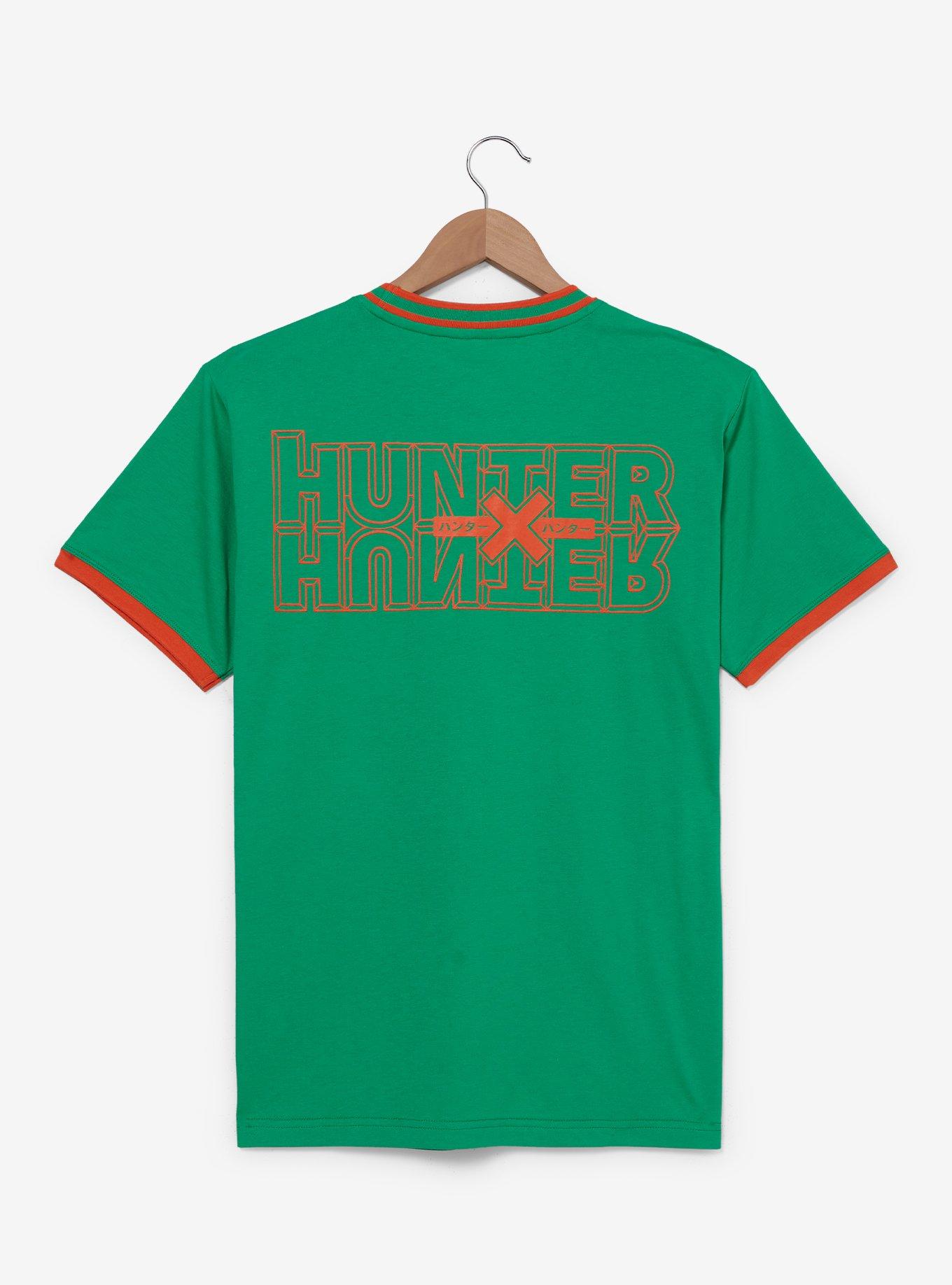 Hunter x Hunter Embroidered Ringer T-Shirt — BoxLunch Exclusive, , hi-res