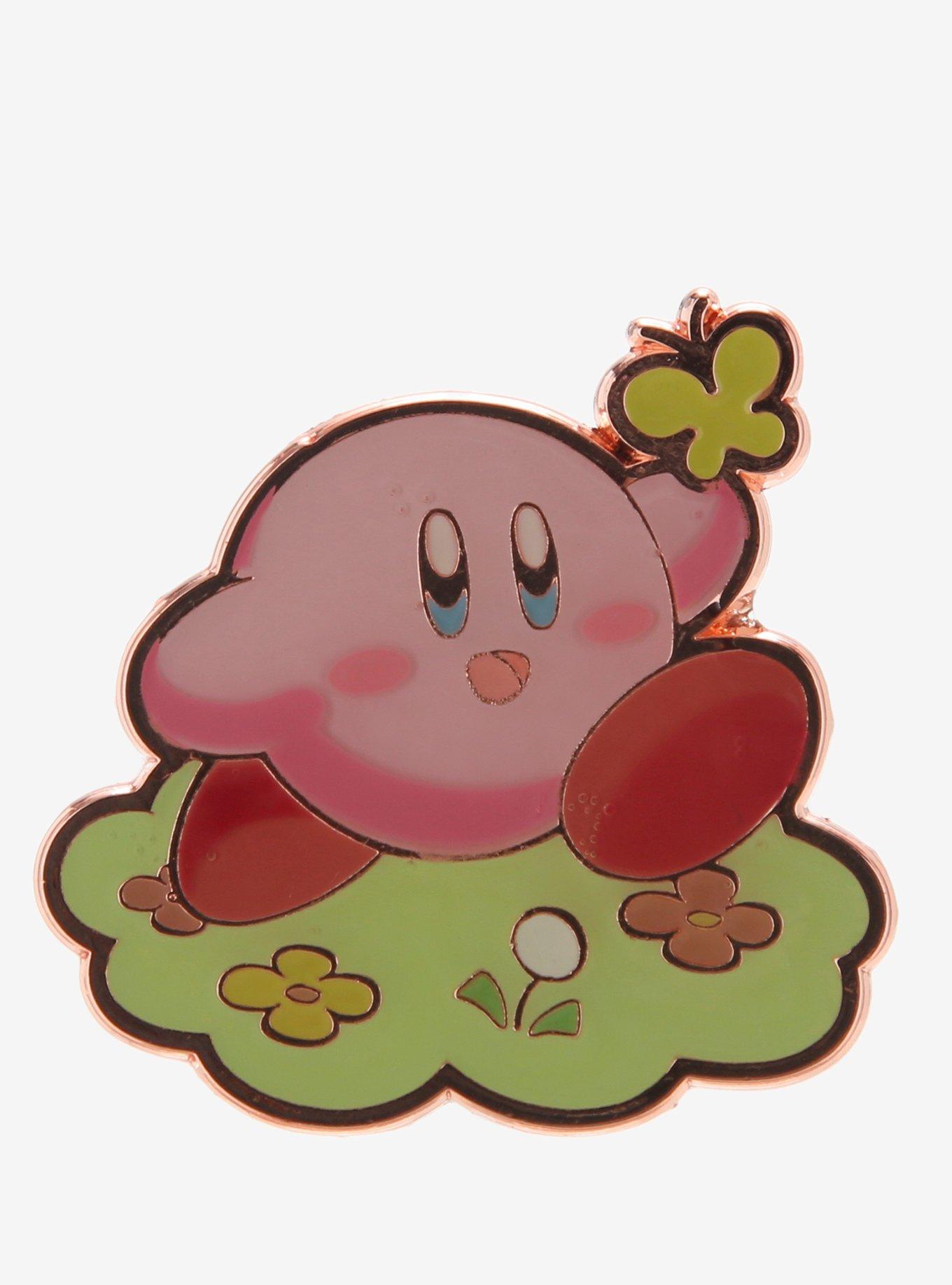 Kirby Butterfly Enamel Pin, , hi-res