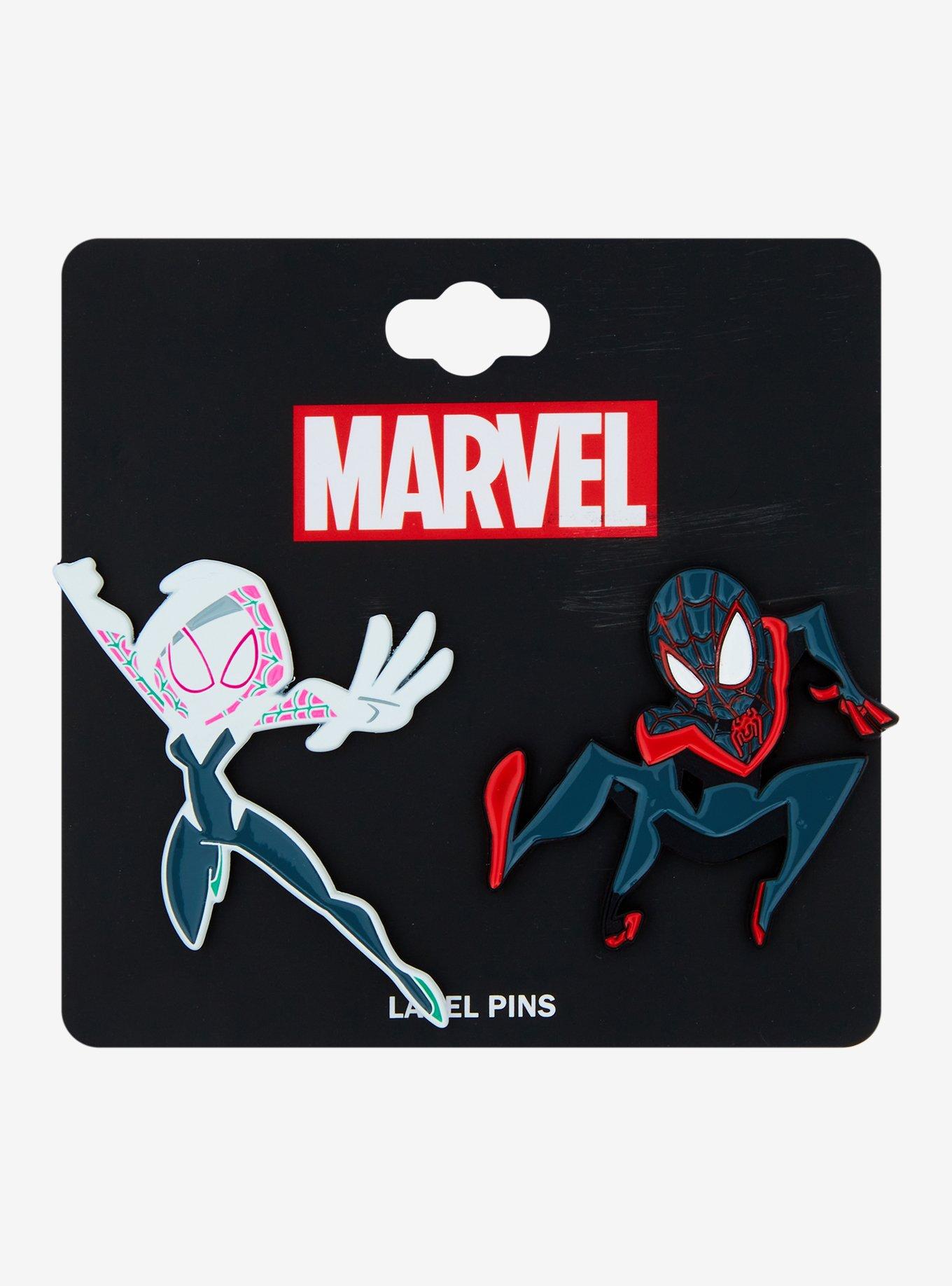 Marvel Spider-Man Spider Gwen Enamel Pin Set, , hi-res