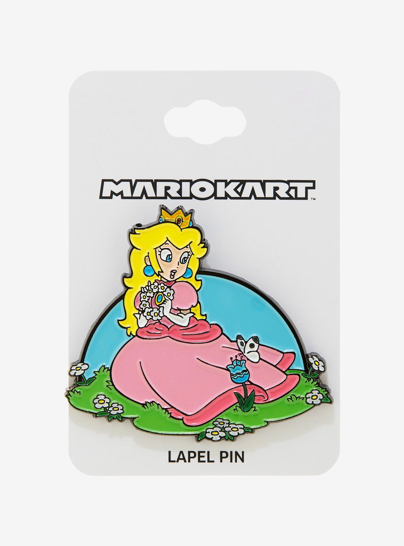 Mario Kart Princess Peach Enamel Pin, , hi-res