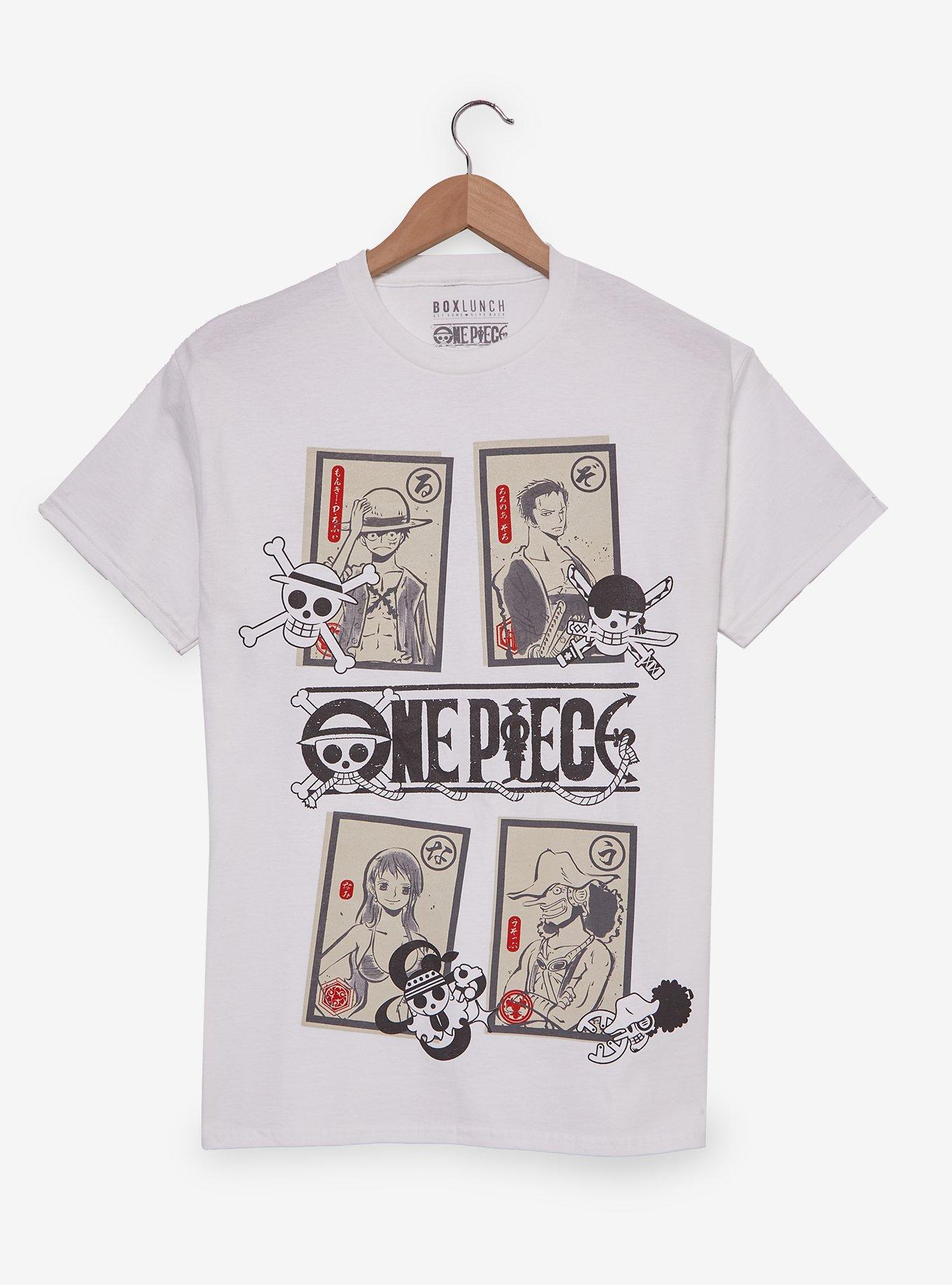 One Piece Character Stamp T-Shirt — BoxLunch Exclusive, , alternate