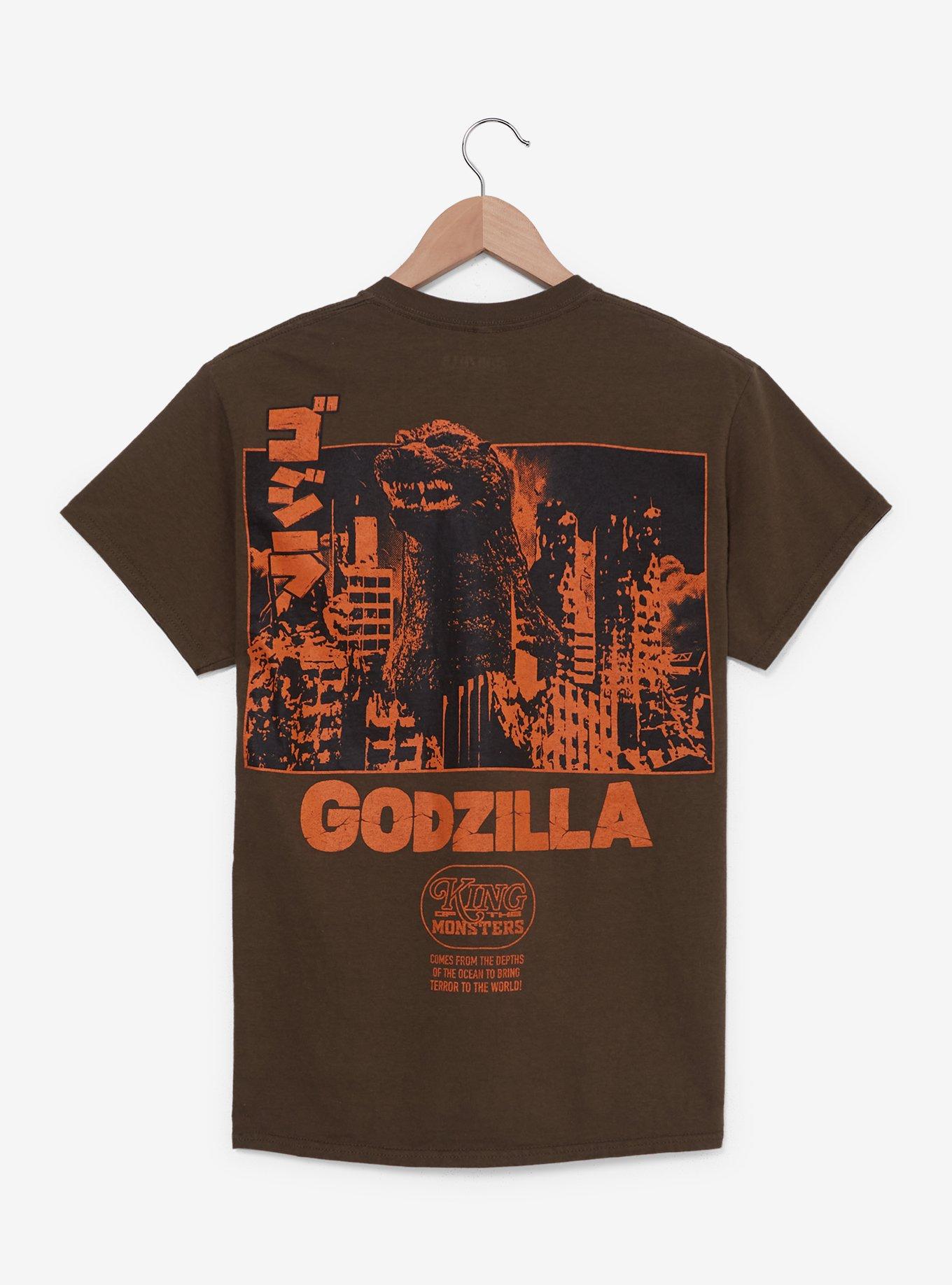 Godzilla Halftone Panel T-Shirt — BoxLunch Exclusive, , hi-res