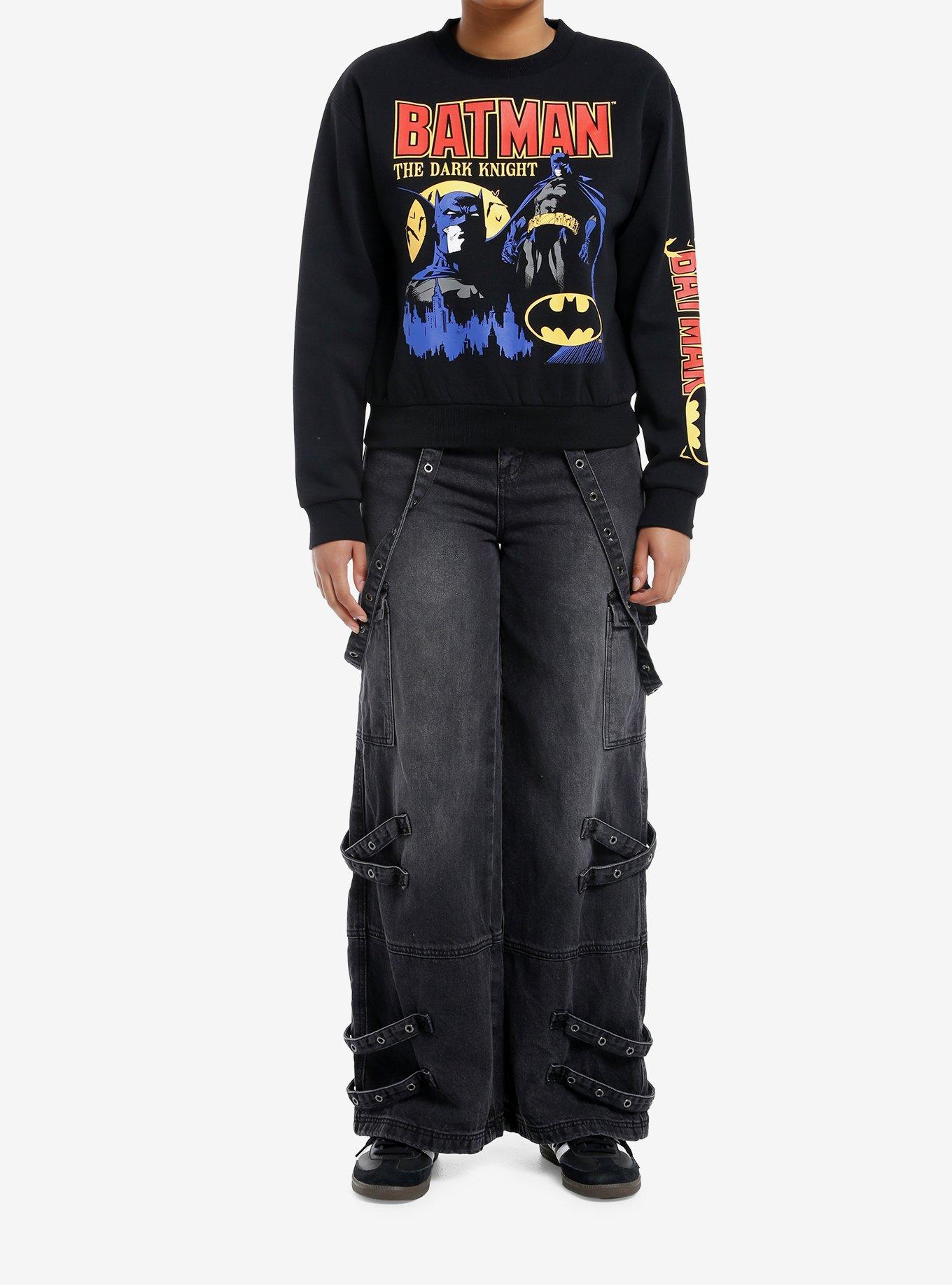 DC Comics Batman The Dark Knight Comic Girls Sweatshirt, , hi-res