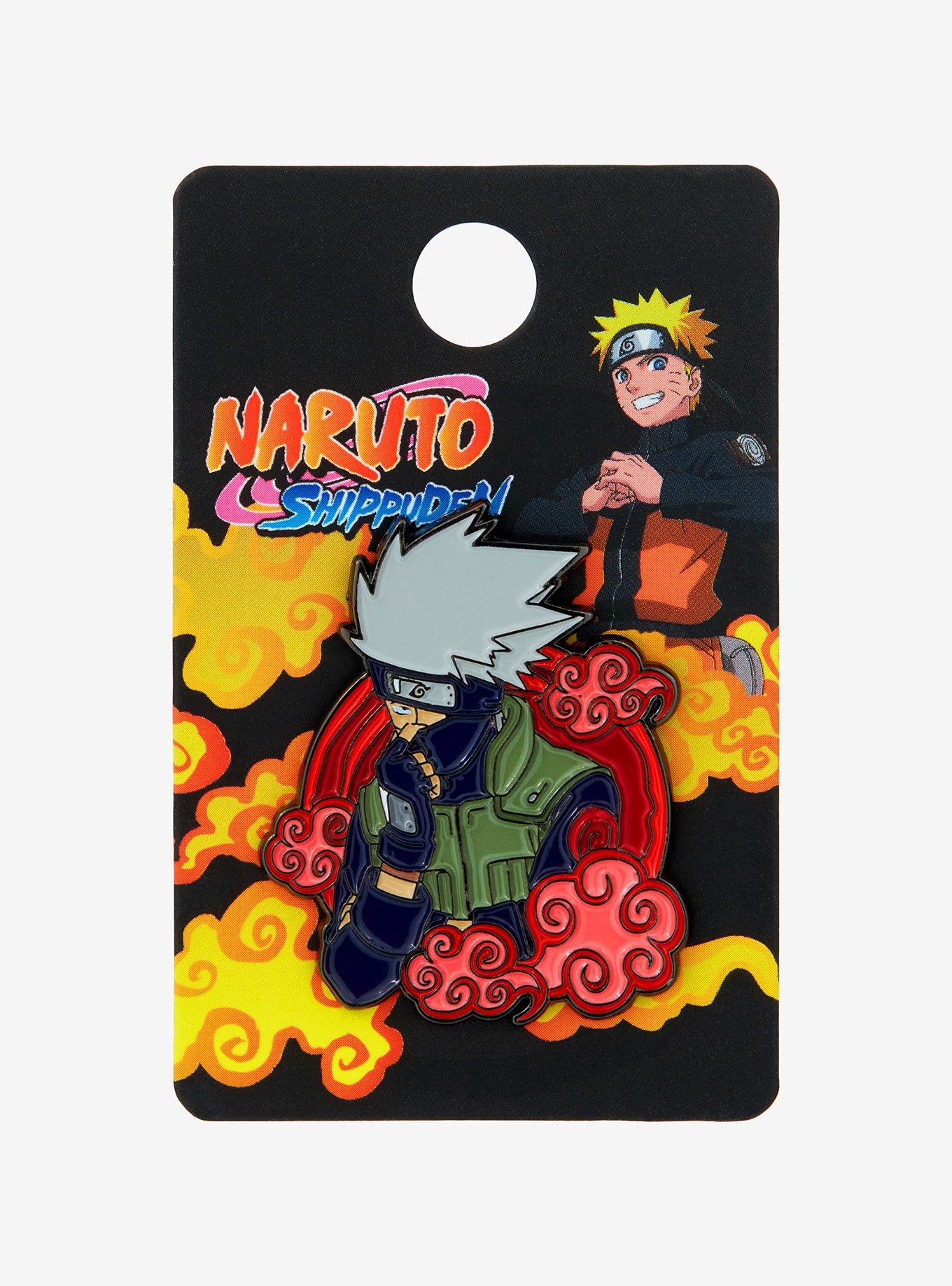 Naruto Shippuden Kakashi Cloud Enamel Pin, , hi-res