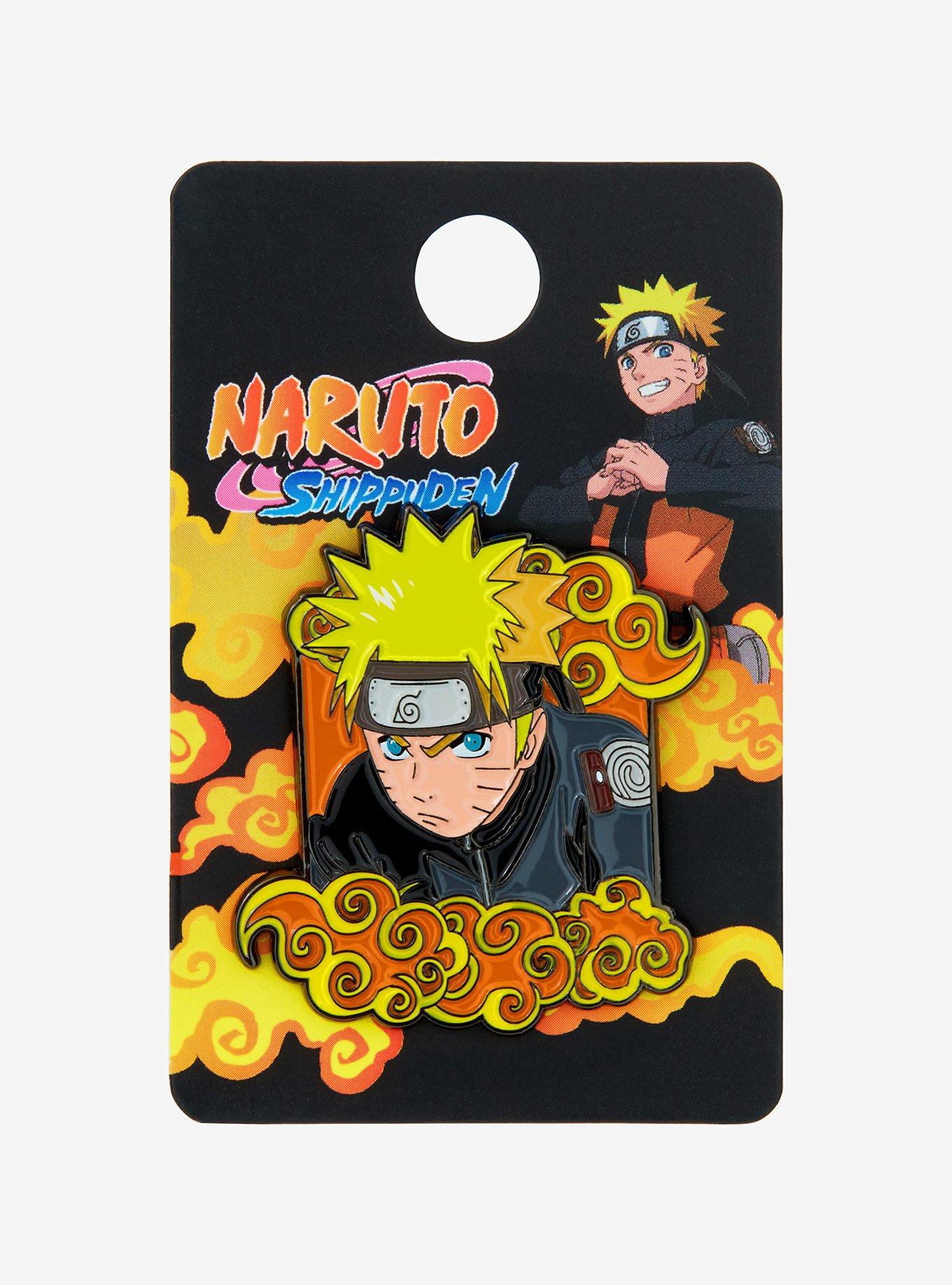 Naruto Shippuden Naruto Cloud Enamel Pin, , hi-res