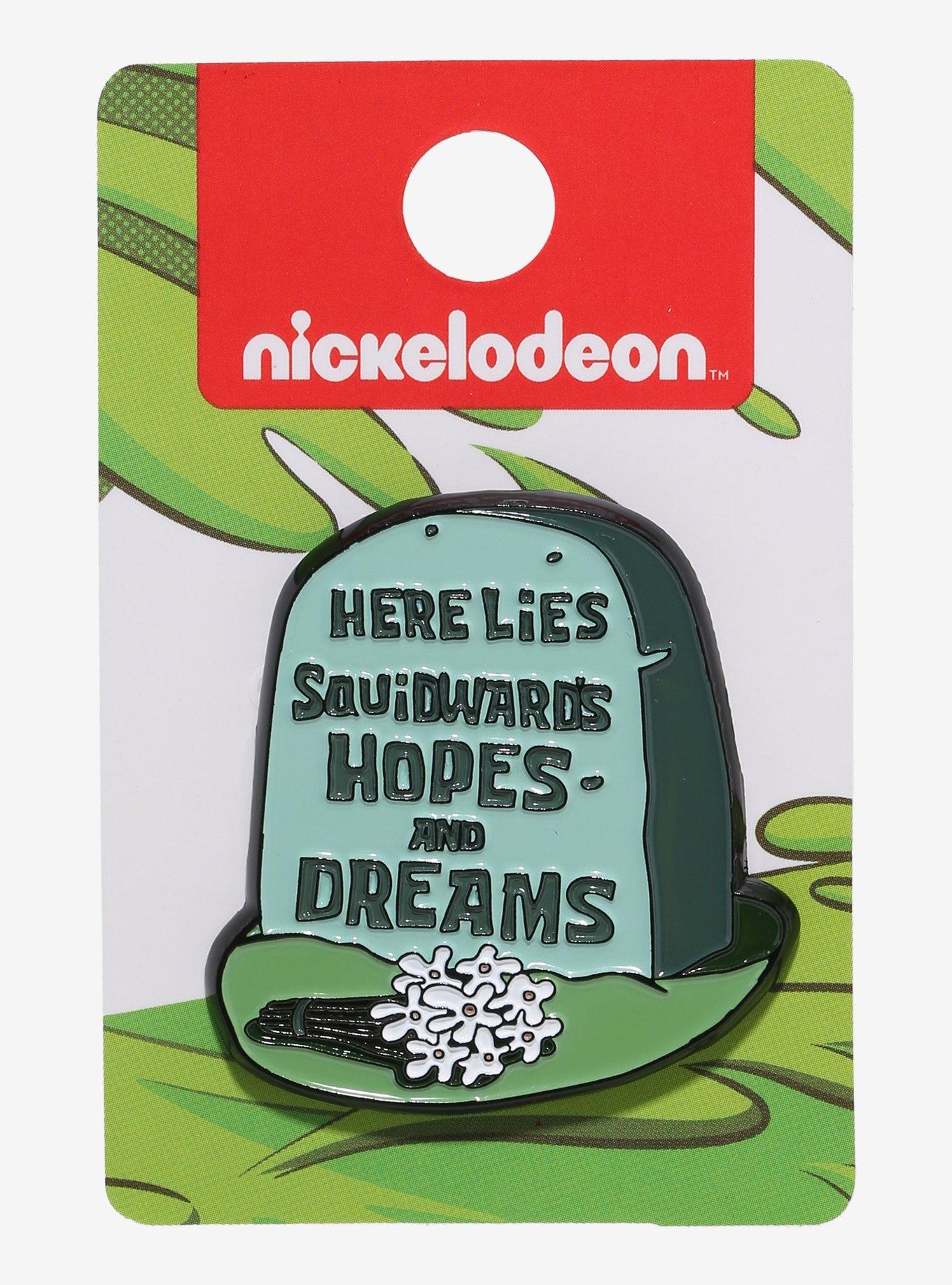 SpongeBob SquarePants Squidward's Hopes & Dreams Enamel Pin, , hi-res