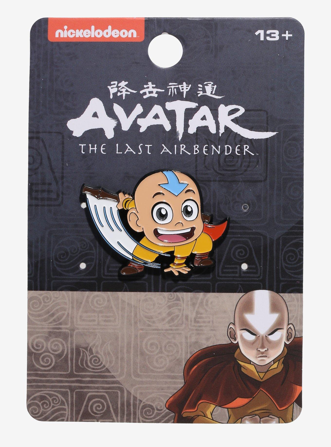 Avatar: The Last Air Bender Chibi Aang Enamel Pin, , hi-res