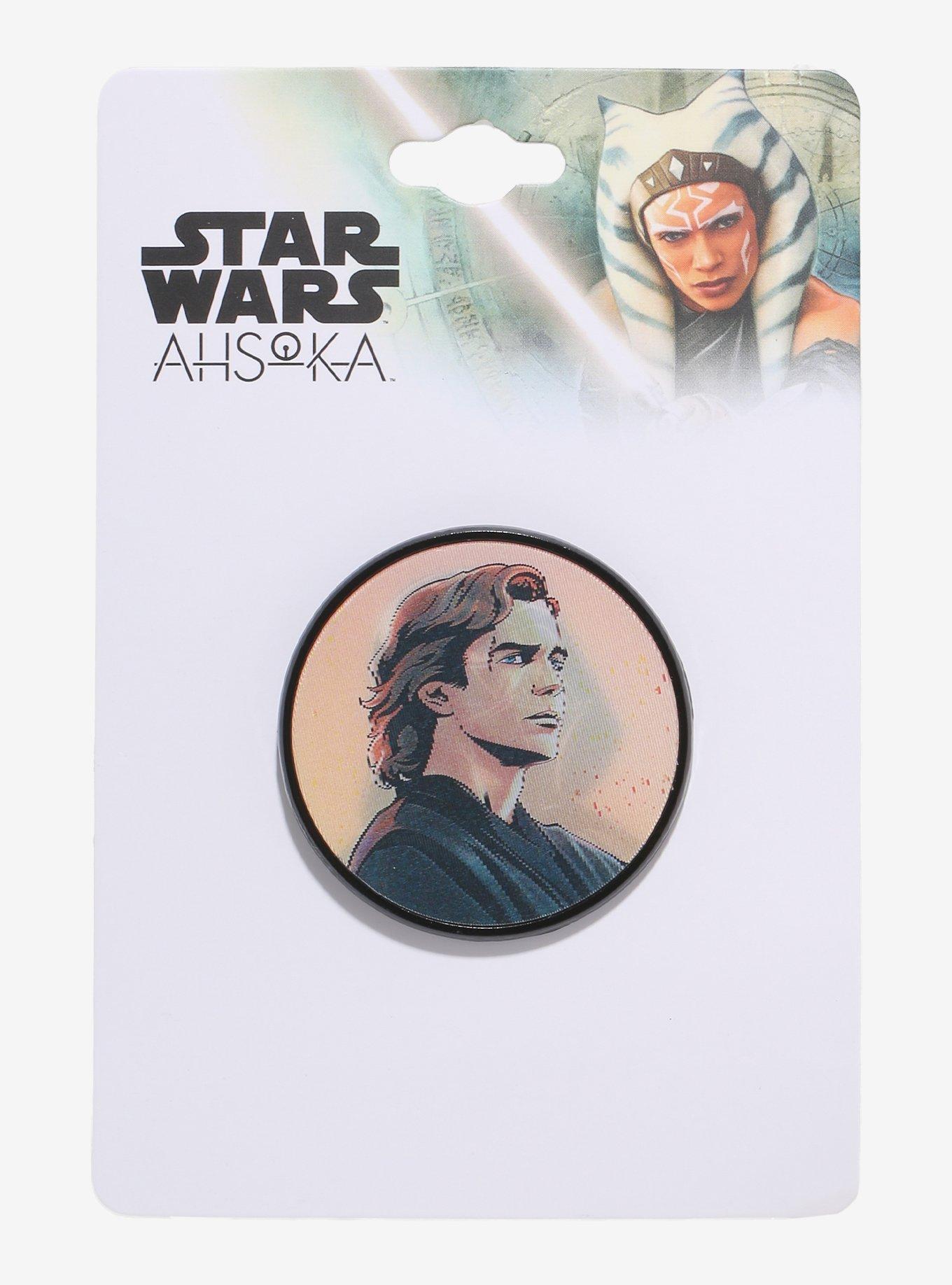 Star Wars Ahsoka Anakin Skywalker & Darth Vader Lenticular Pin, , alternate