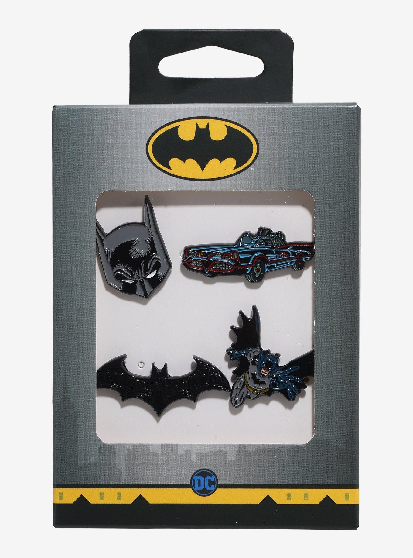 DC Comics Batman Icons Enamel Pin Set, , alternate