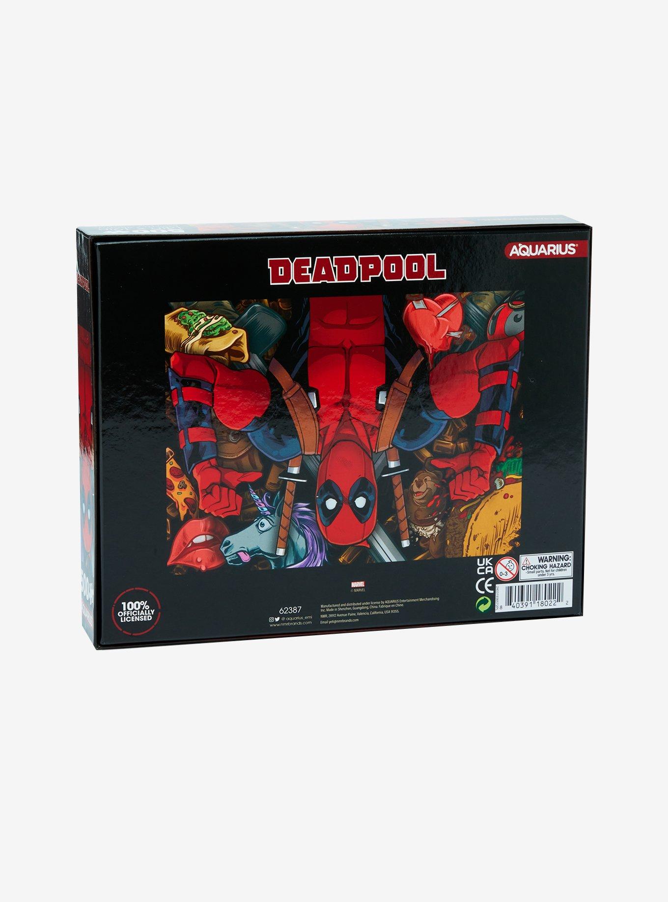 Marvel Deadpool Collage Puzzle, , alternate