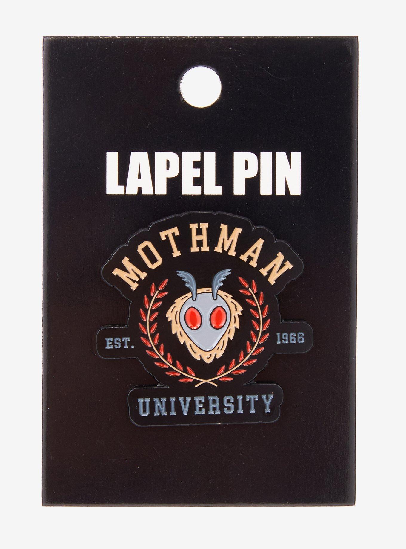 Mothman University Enamel Pin, , hi-res