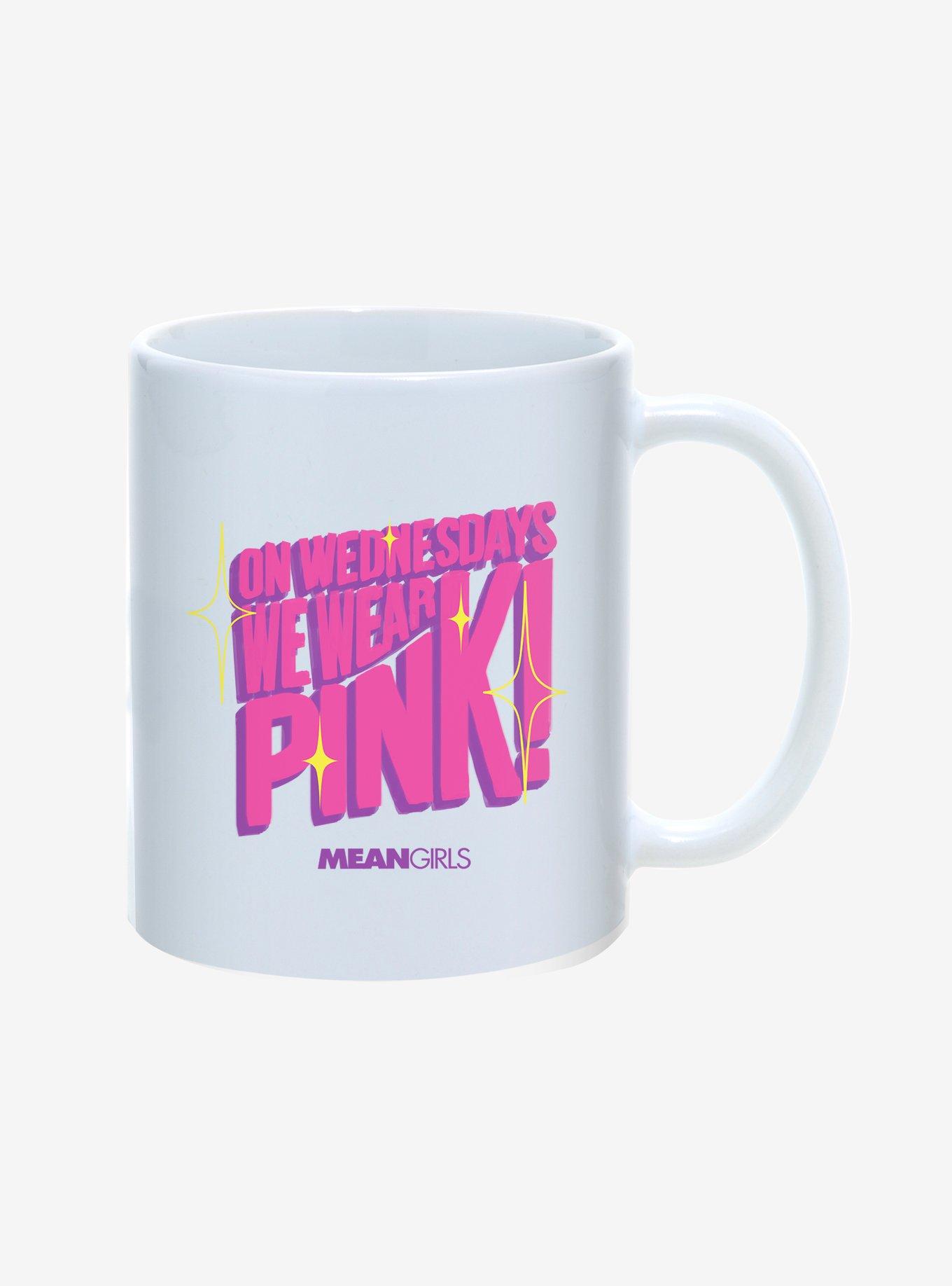 Mean Girls On Wednesday's We Wear Pink 11oz Mug, , alternate