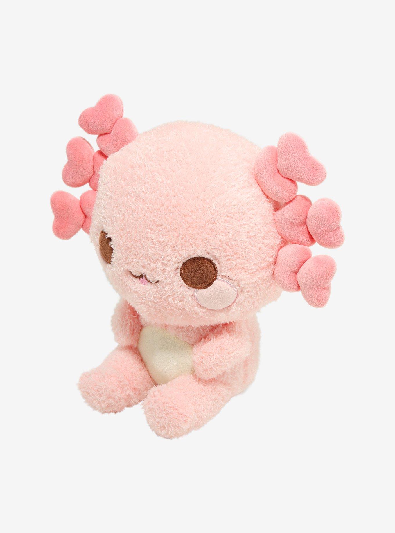 Cuddle Barn Lottie The Lovely Axolotl Fuzzy Plush, , alternate