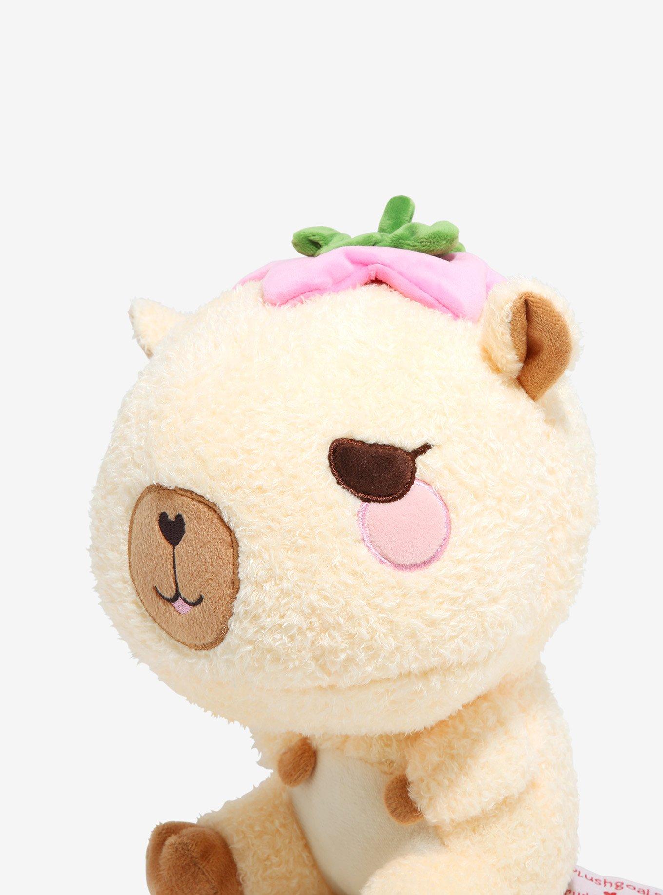 Cuddle Barn Penelope The Pretty Capybara Fuzzy Plush, , alternate