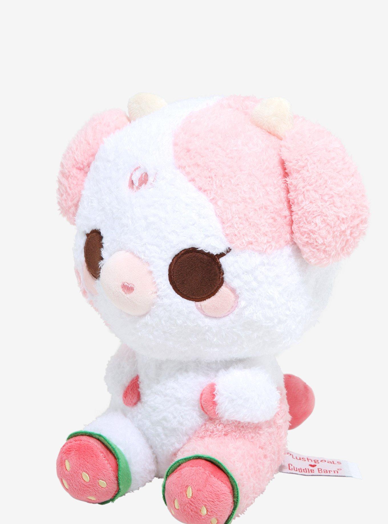 Cuddle Barn Sunnie The Strawberry Cow Fuzzy Plush, , alternate
