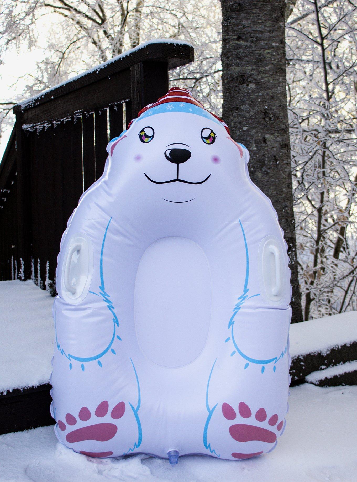 Polar Bear Snow Sled, , alternate