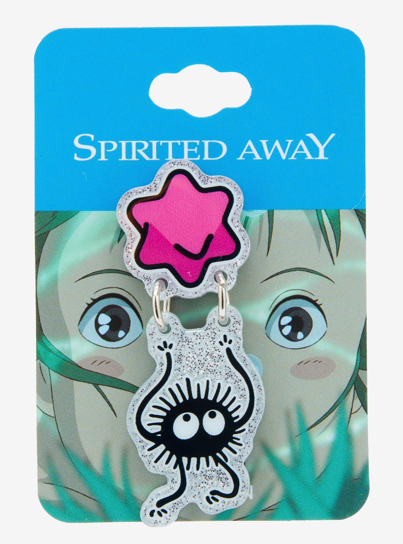 Studio Ghibli® Spirited Away Soot Sprite Dangling Enamel Pin, , hi-res