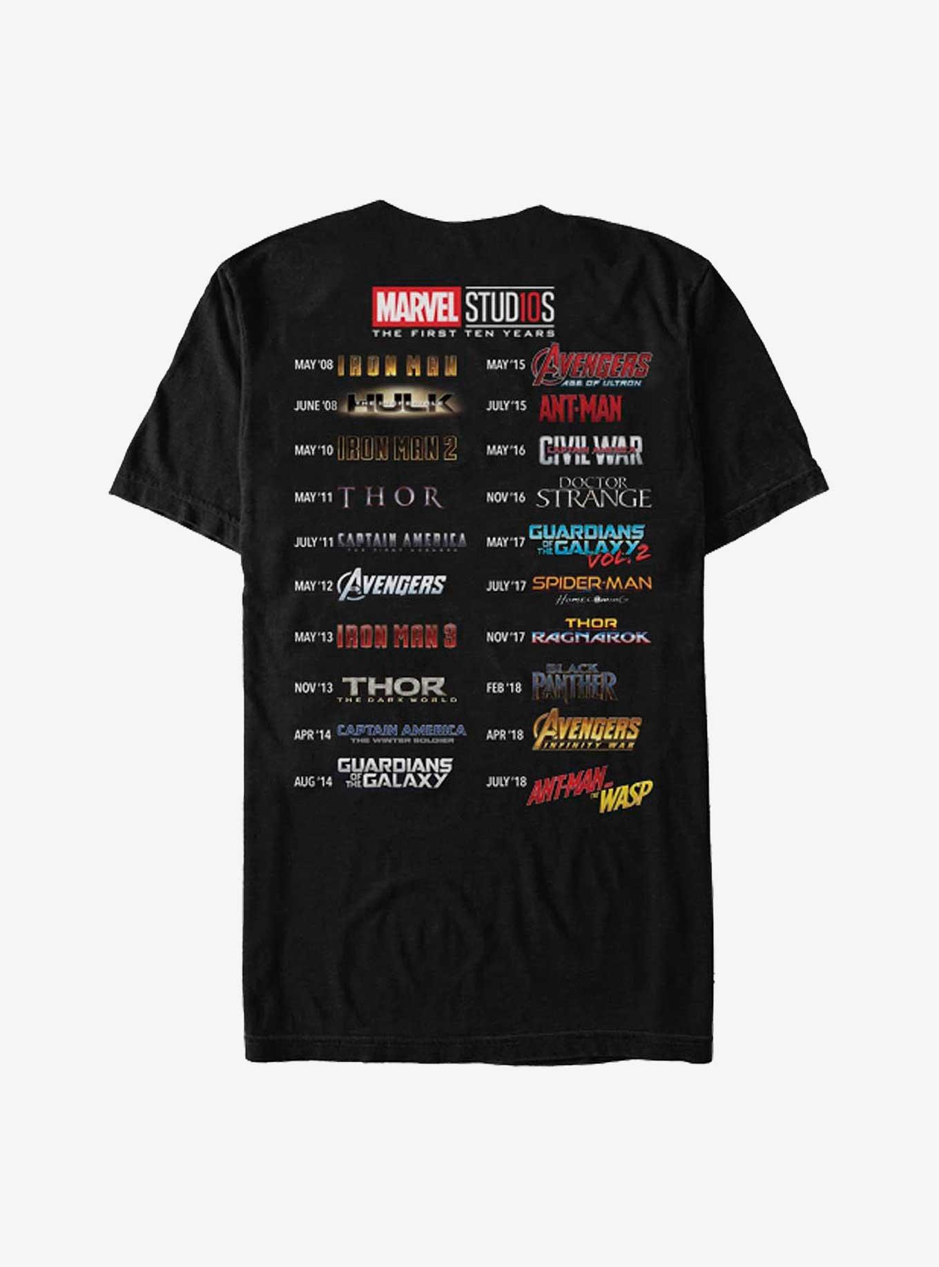 Marvel More Than A Fan T-Shirt, BLACK, alternate