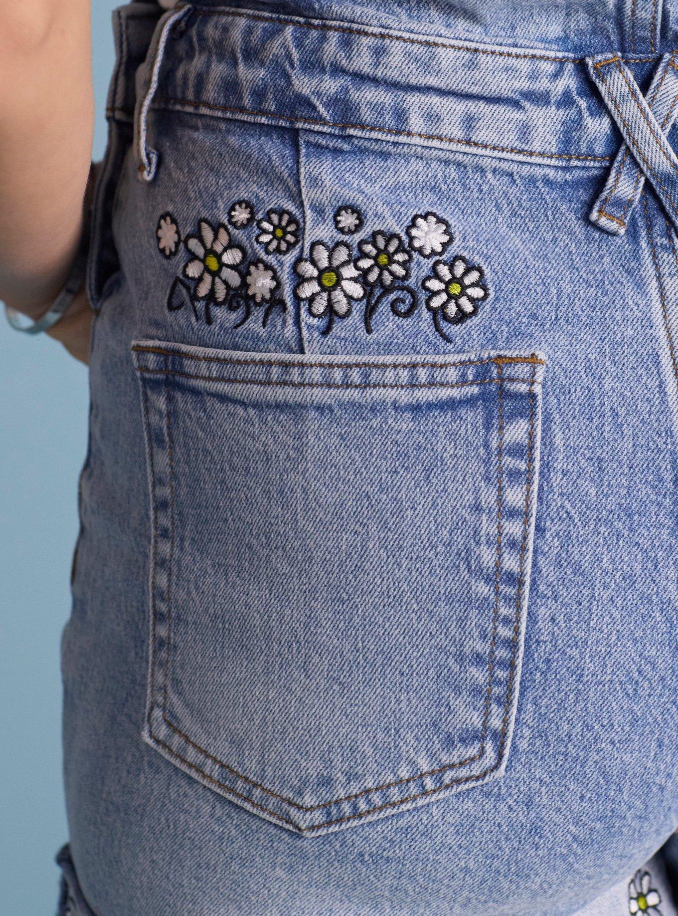Her Universe Disney Donald Duck & Daisy Duck Denim Shortalls Her Universe Exclusive, MULTI, alternate