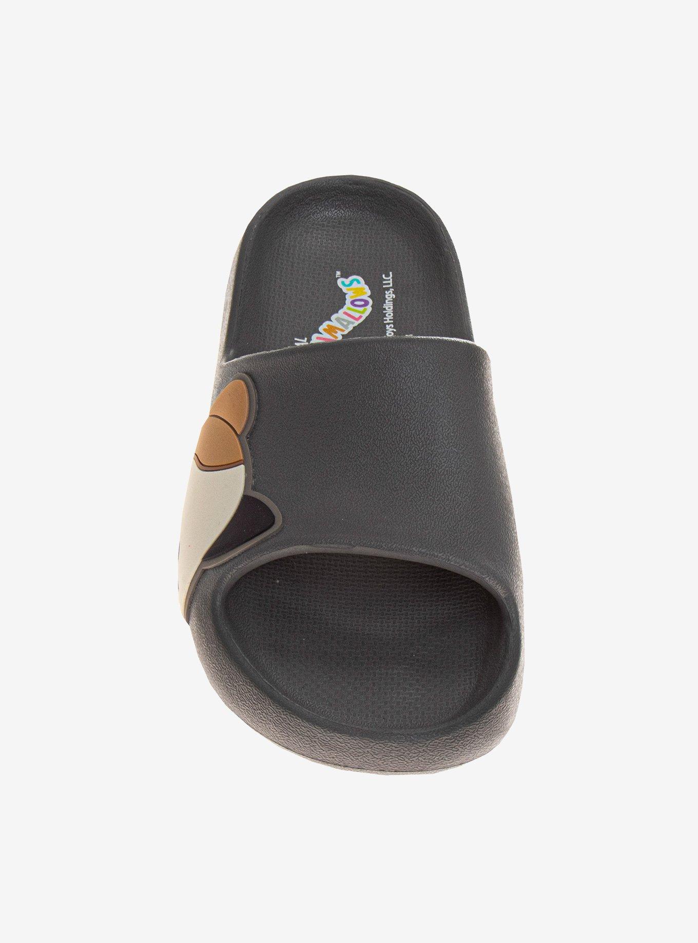 Squishmallows Cameron The Cat Dual Sizes Adult Slides, GREY, alternate