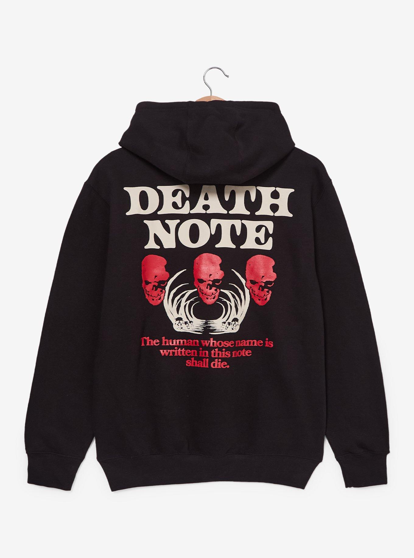 Death Note Characters Hoodie — BoxLunch Exclusive, , hi-res