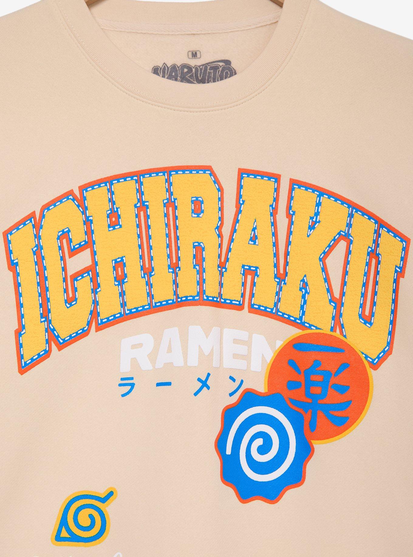 Naruto Shippuden Ichiraku Ramen Crewneck - BoxLunch Exclusive, , hi-res