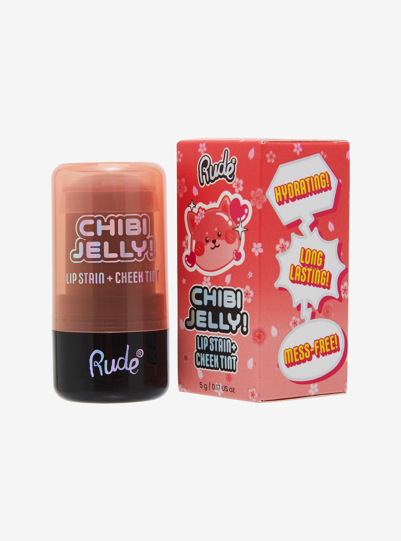 Rude Cosmetics Chibi Momo Jelly Lip Stain & Cheek Tint, , alternate