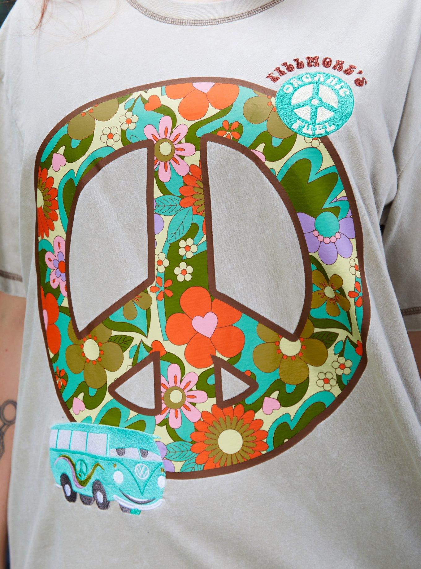 Disney Pixar Cars Fillmore Peace Sign Plus T-Shirt Dress - BoxLunch Exclusive