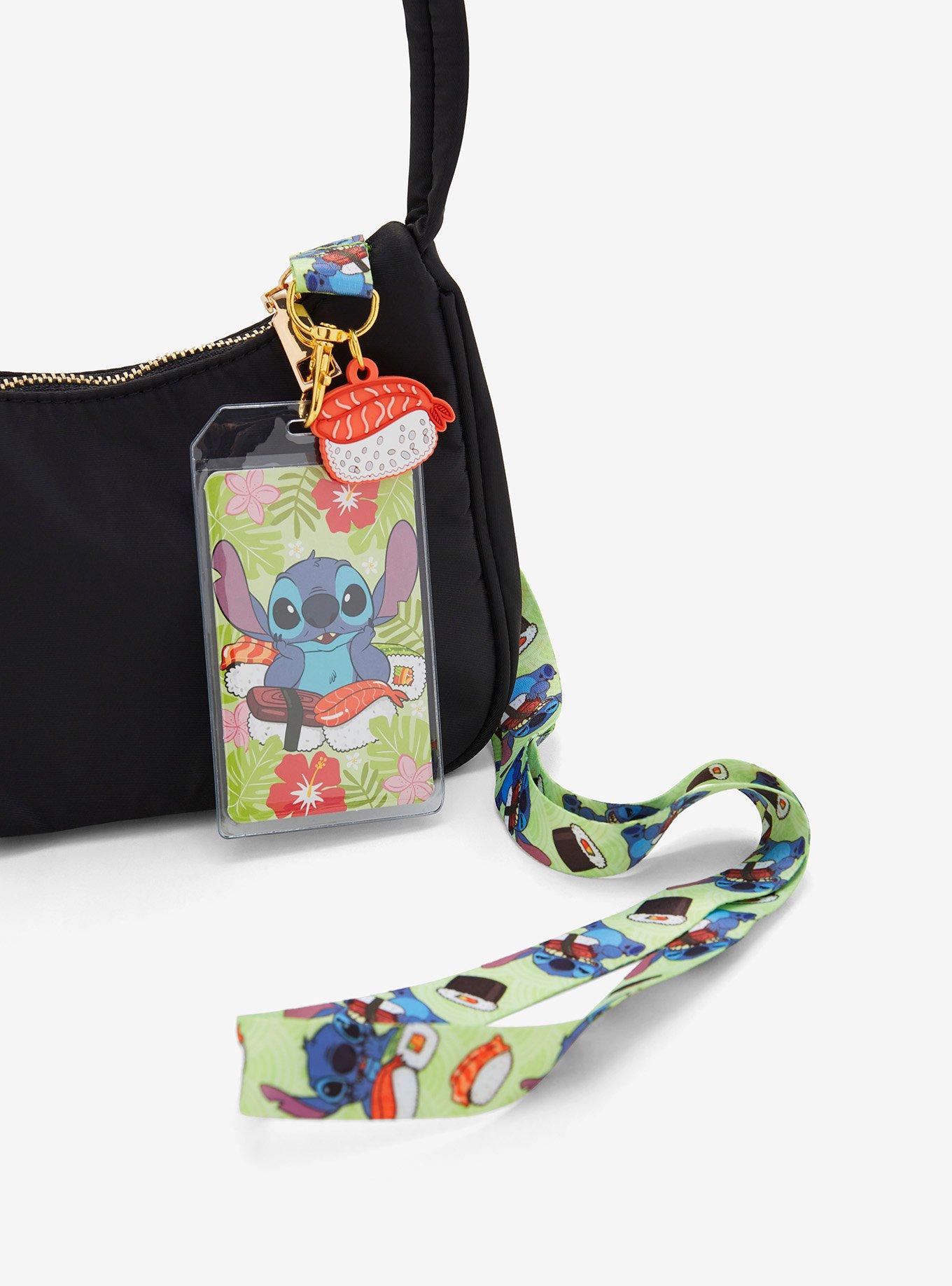 Disney Lilo & Stitch Sushi Stitch Allover Print Lanyard, , alternate