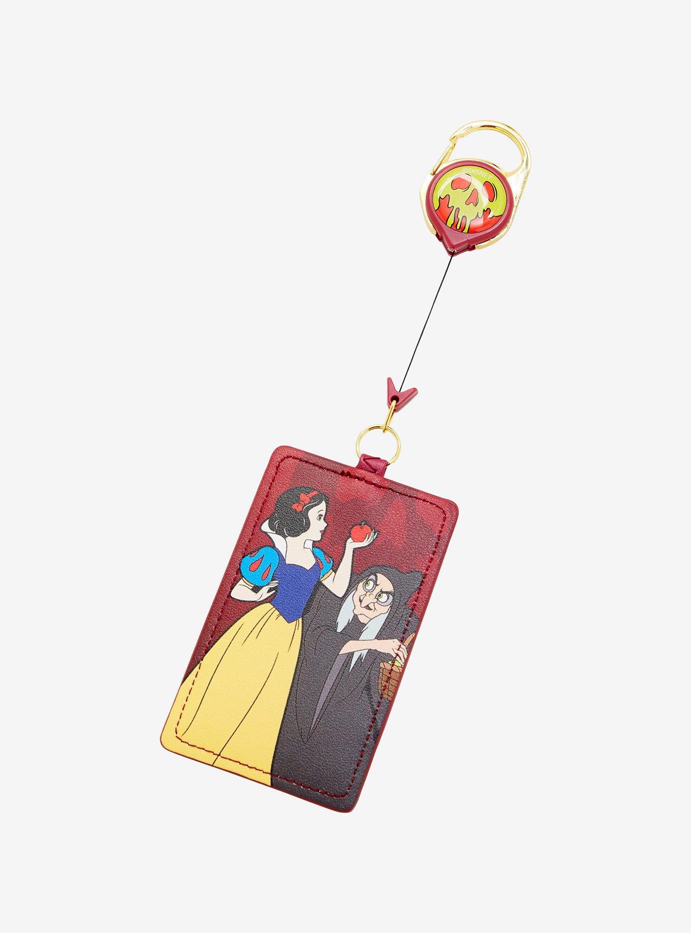 Disney Snow White and the Seven Dwarfs Snow White & Evil Queen Poison Apple Retractable Lanyard, , alternate