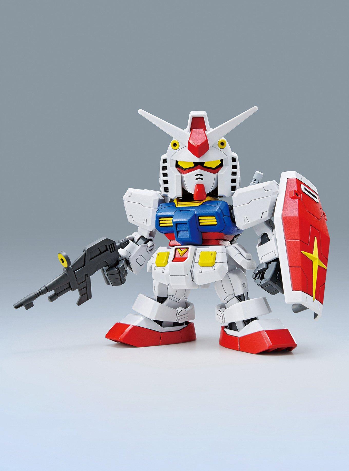 Bandai Spirits Gundam X Hello Kitty SD EX-Standard 016 RX-78-2 Gundam & Hello Kitty Model Kit Set, , alternate