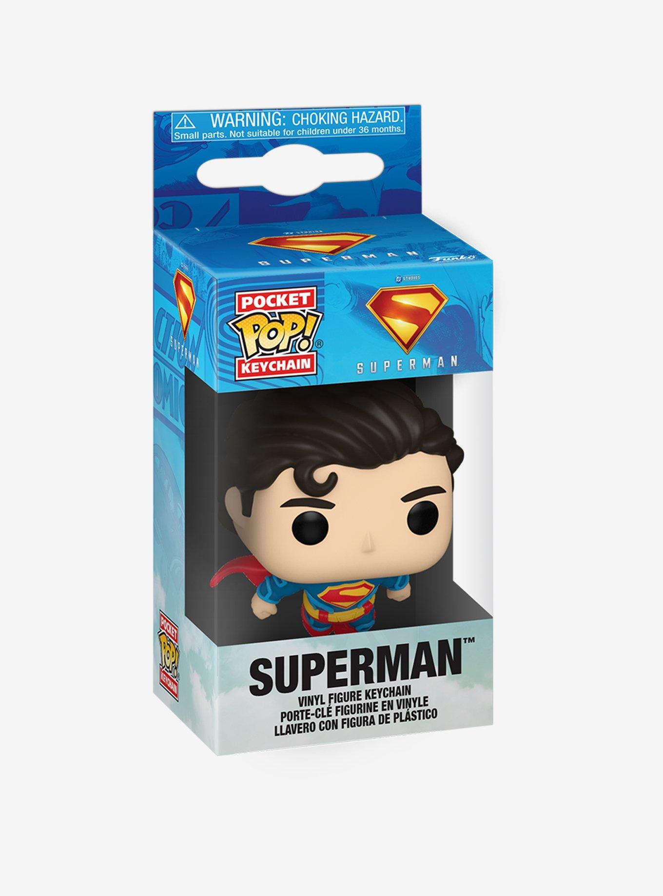 Funko DC Comics Pocket Pop! Superman Vinyl Key Chain, , hi-res