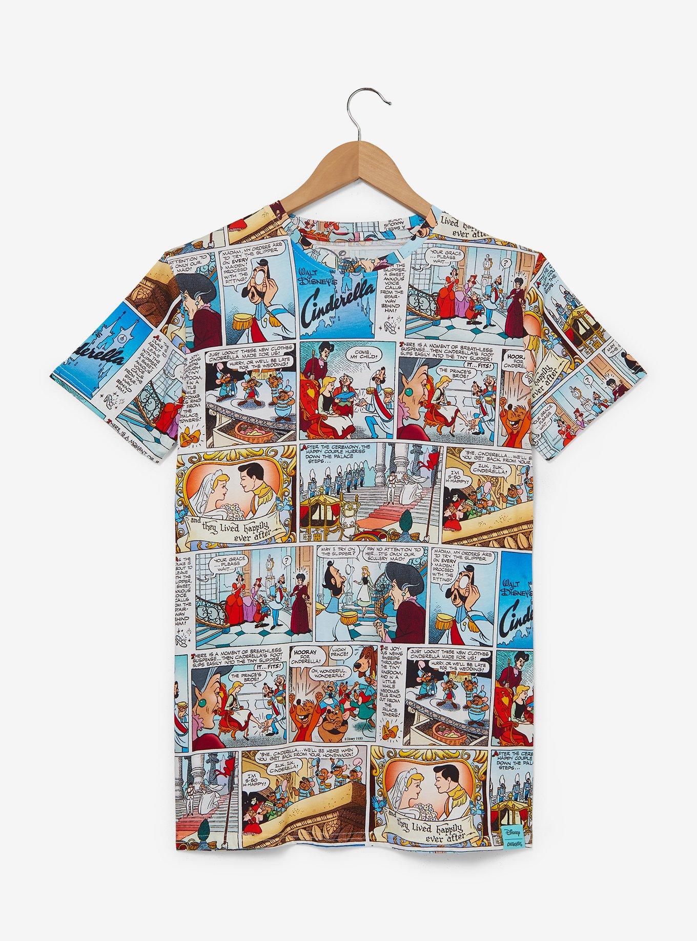 Cakeworthy Disney Cinderella Comic Book T-Shirt, , hi-res