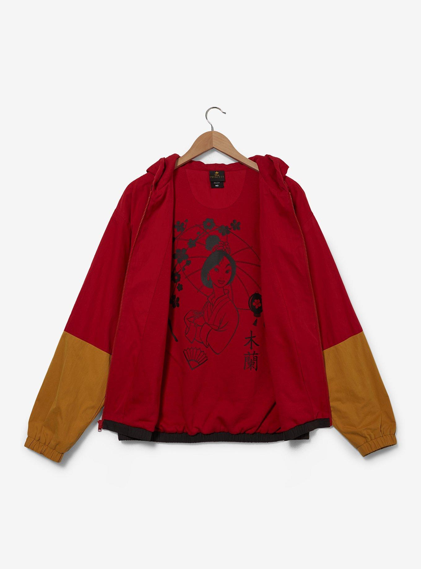 Disney Mulan Dragon Color Block Windbreaker Jacket, , hi-res