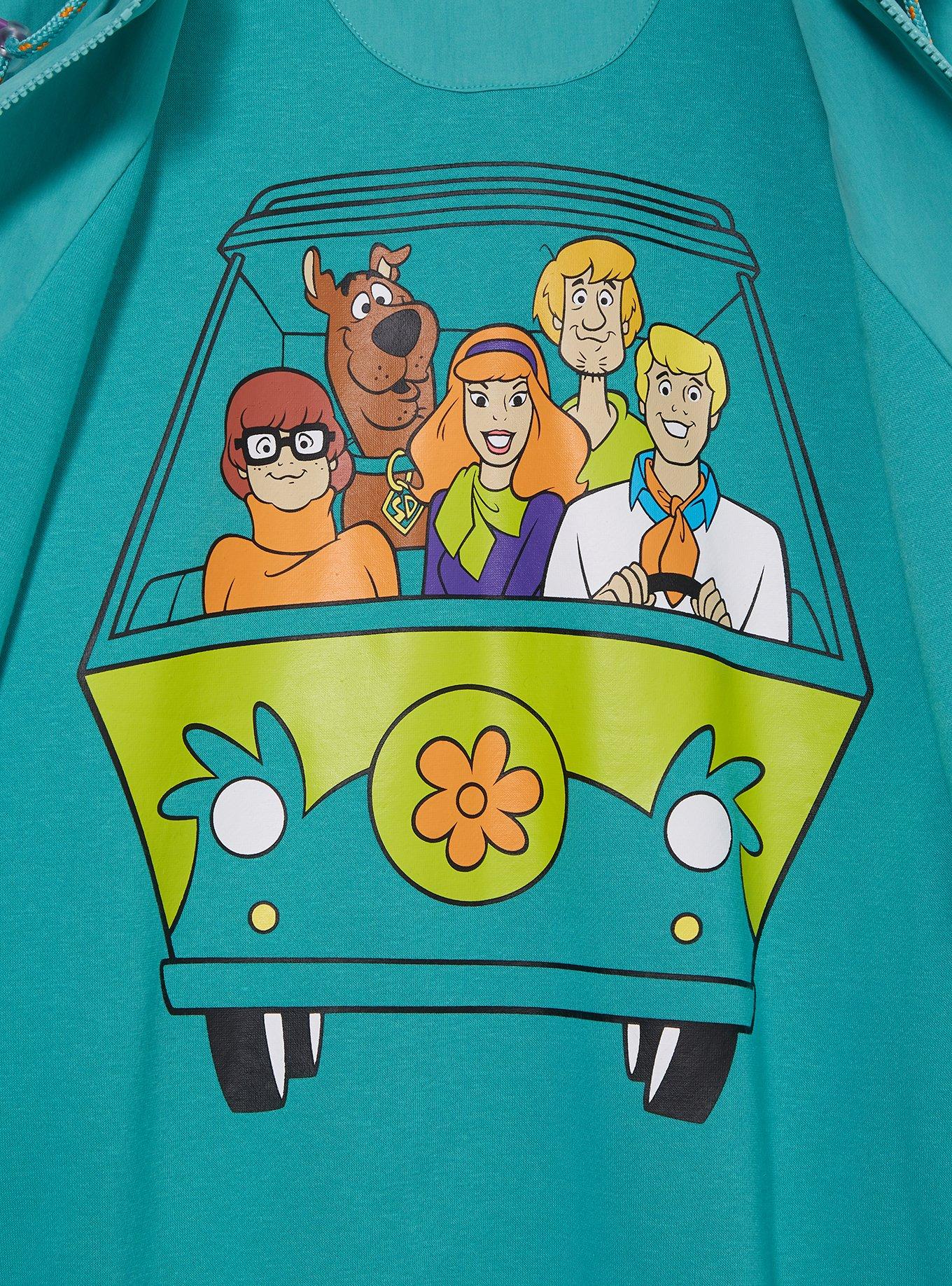 Scooby-Doo! Retro Color Block Windbreaker Jacket — BoxLunch Exclusive, , hi-res