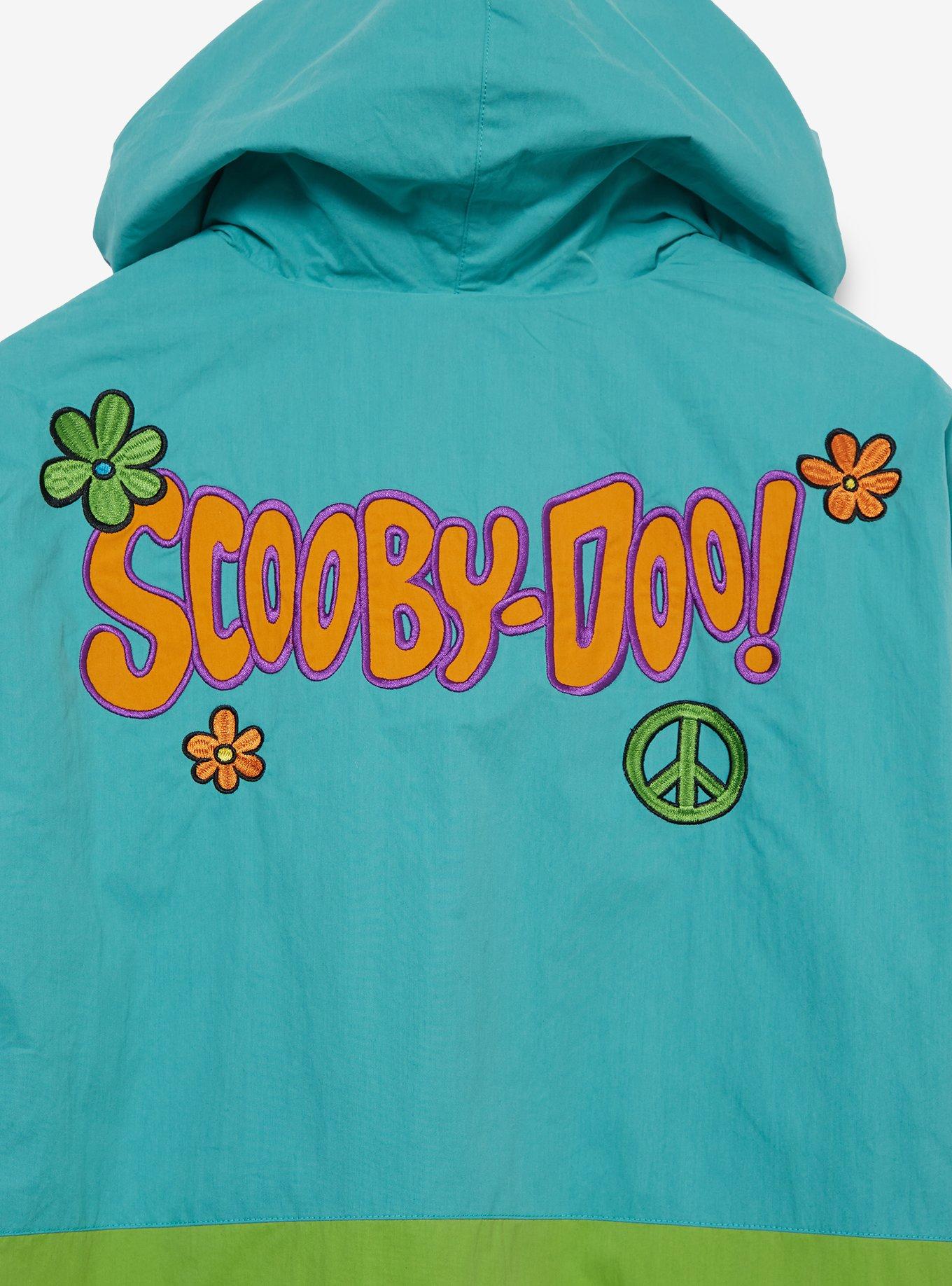 Scooby-Doo! Retro Color Block Windbreaker Jacket — BoxLunch Exclusive, MULTI, alternate