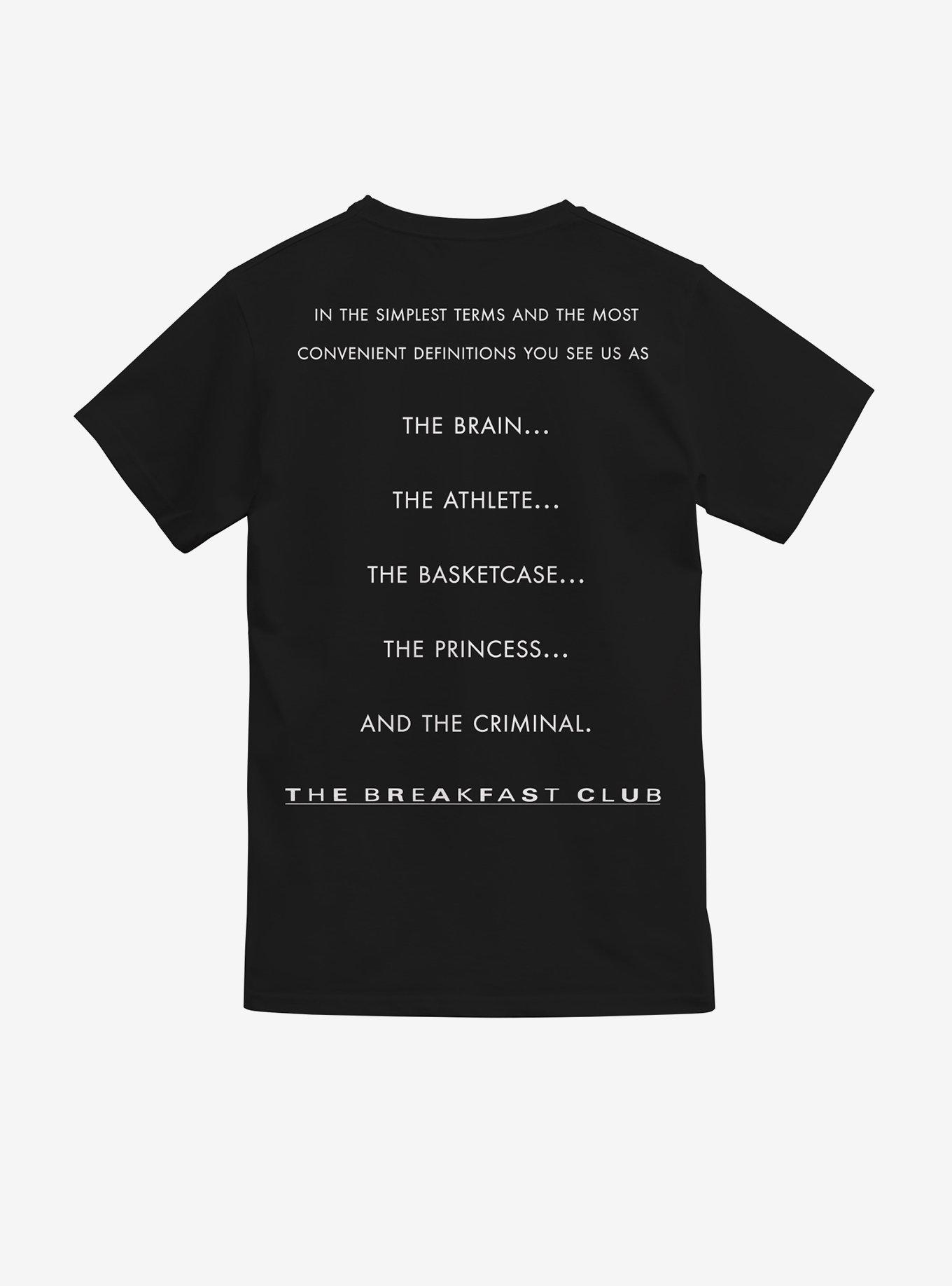 The Breakfast Club Double-Sided Boyfriend Fit Girls T-Shirt, , hi-res