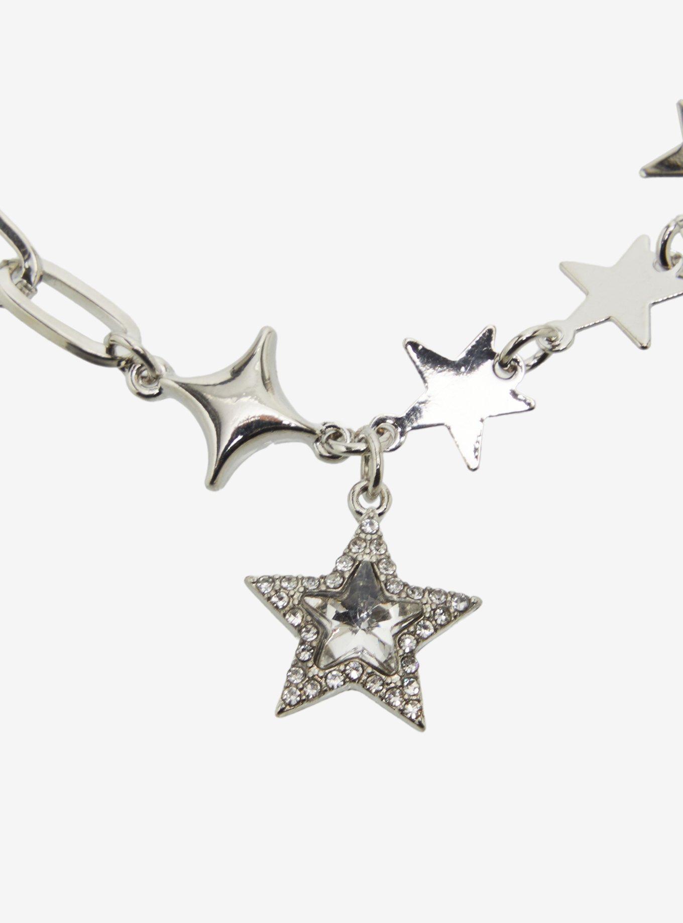 Cosmic Aura Star Rhinestone Best Friend Bracelet Set, , alternate