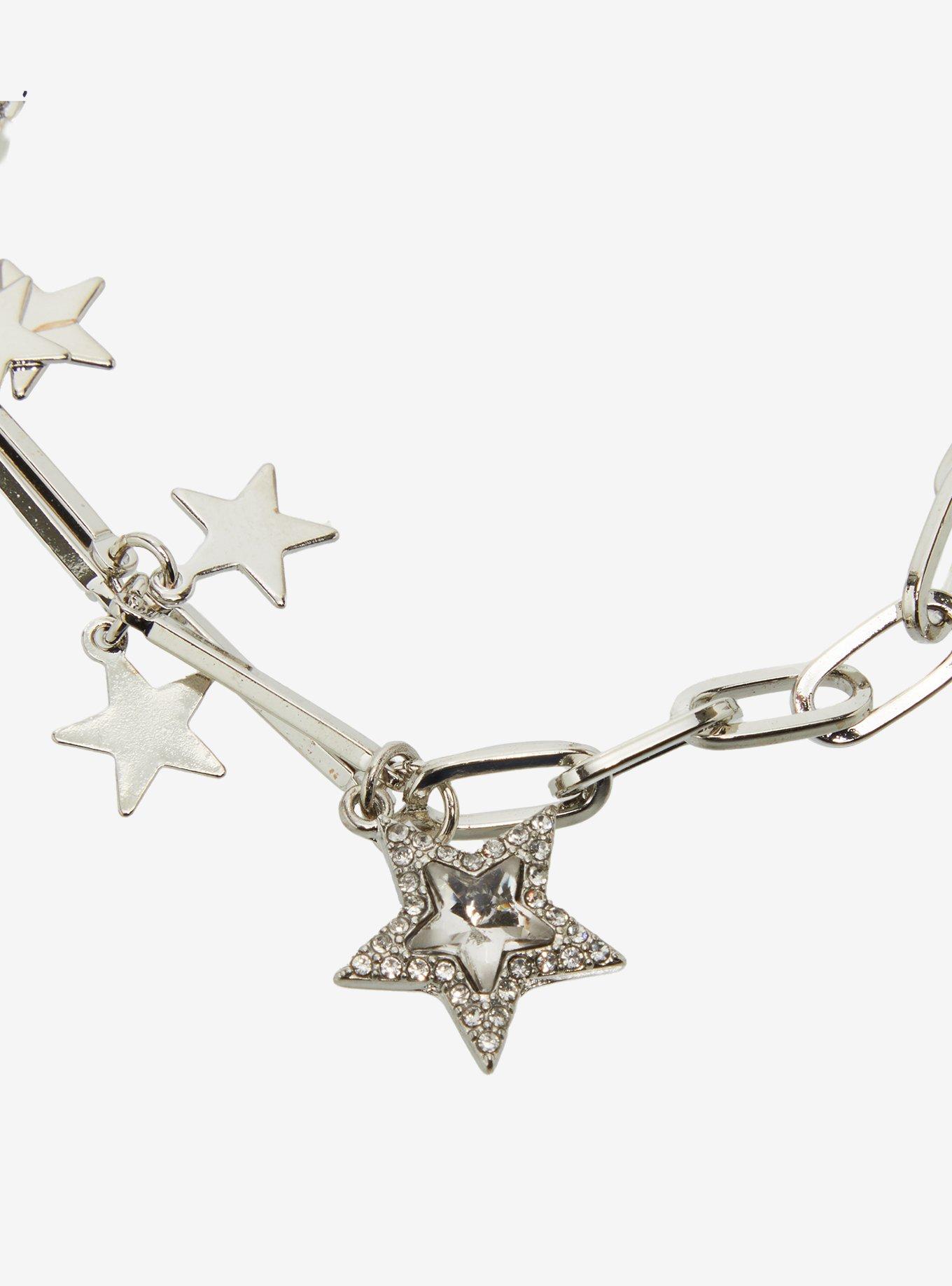 Cosmic Aura Star Rhinestone Best Friend Bracelet Set, , alternate