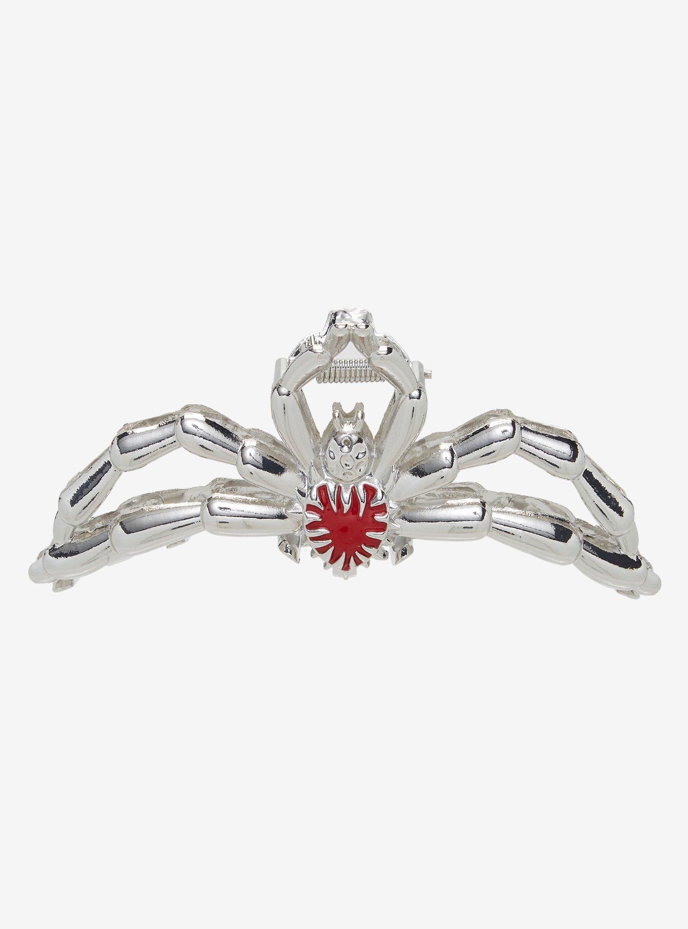 Spider Heart Claw Hair Clip, , hi-res