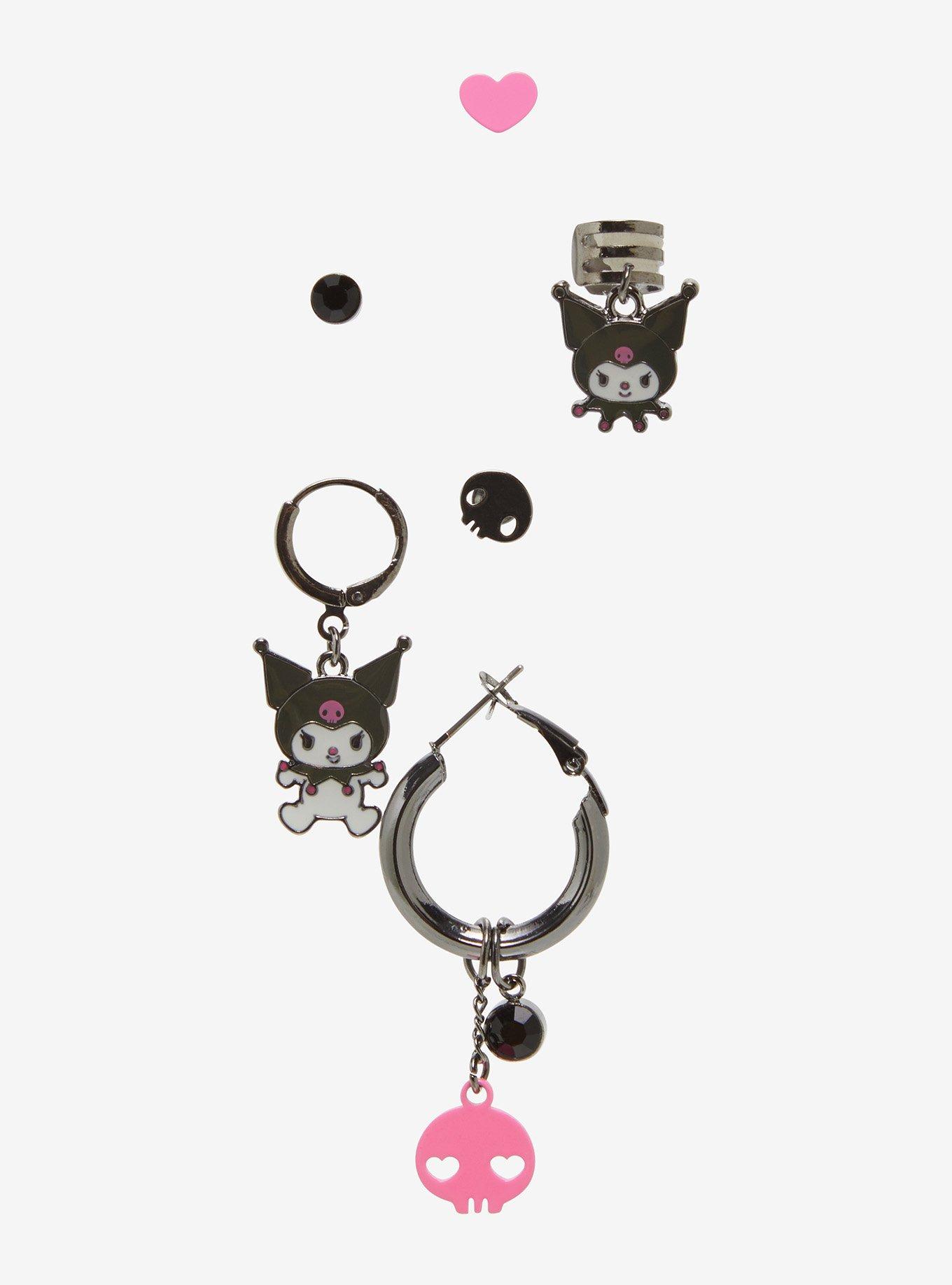 Kuromi Multi Earring Set, , hi-res