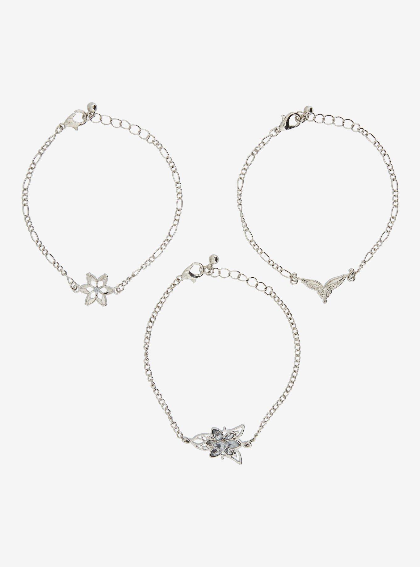 The Lord Of The Rings Arwen Icons Chain Bracelet Set, , alternate
