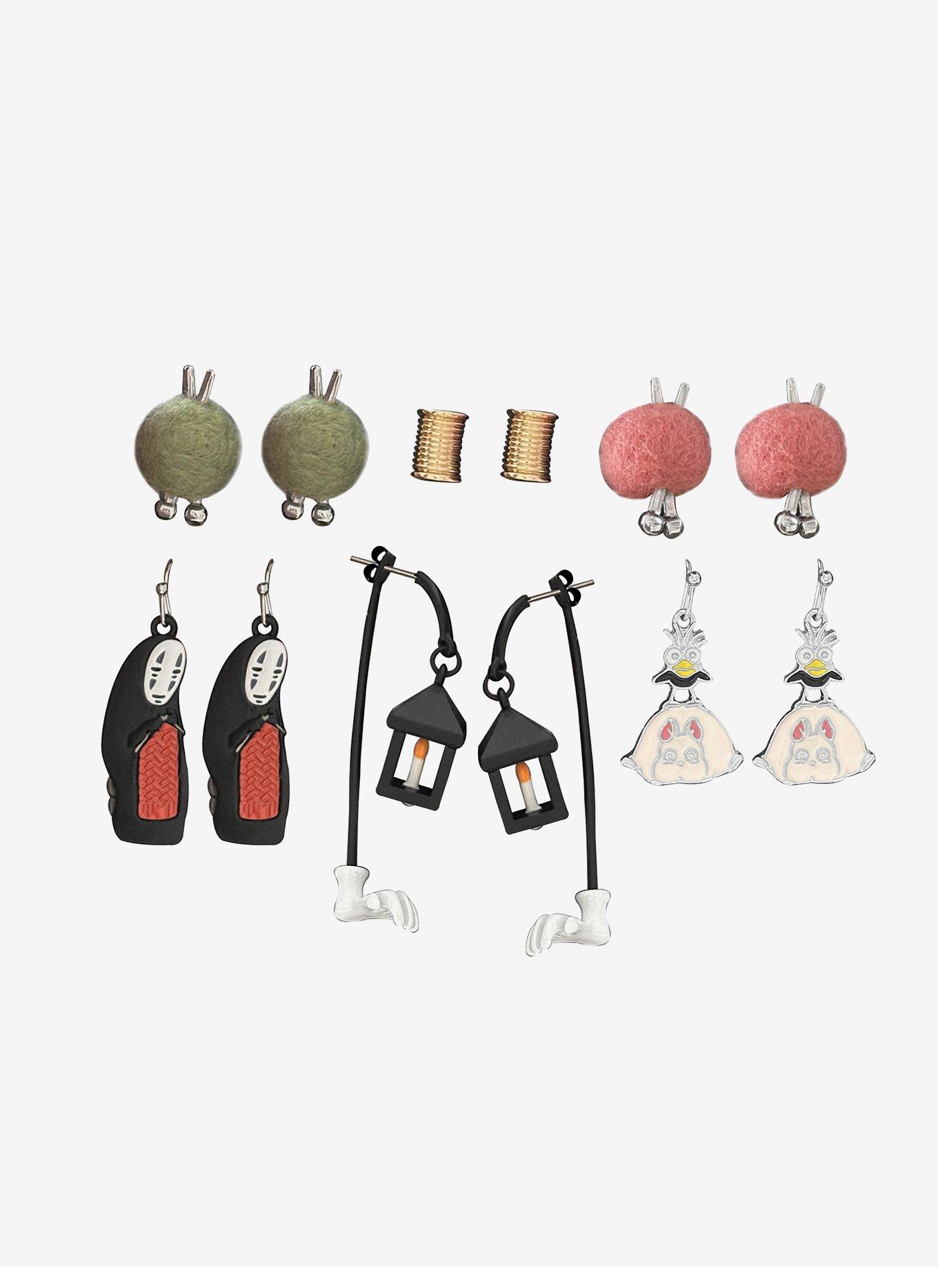 Studio Ghibli® Spirited Away No-Face Earring Set, , hi-res