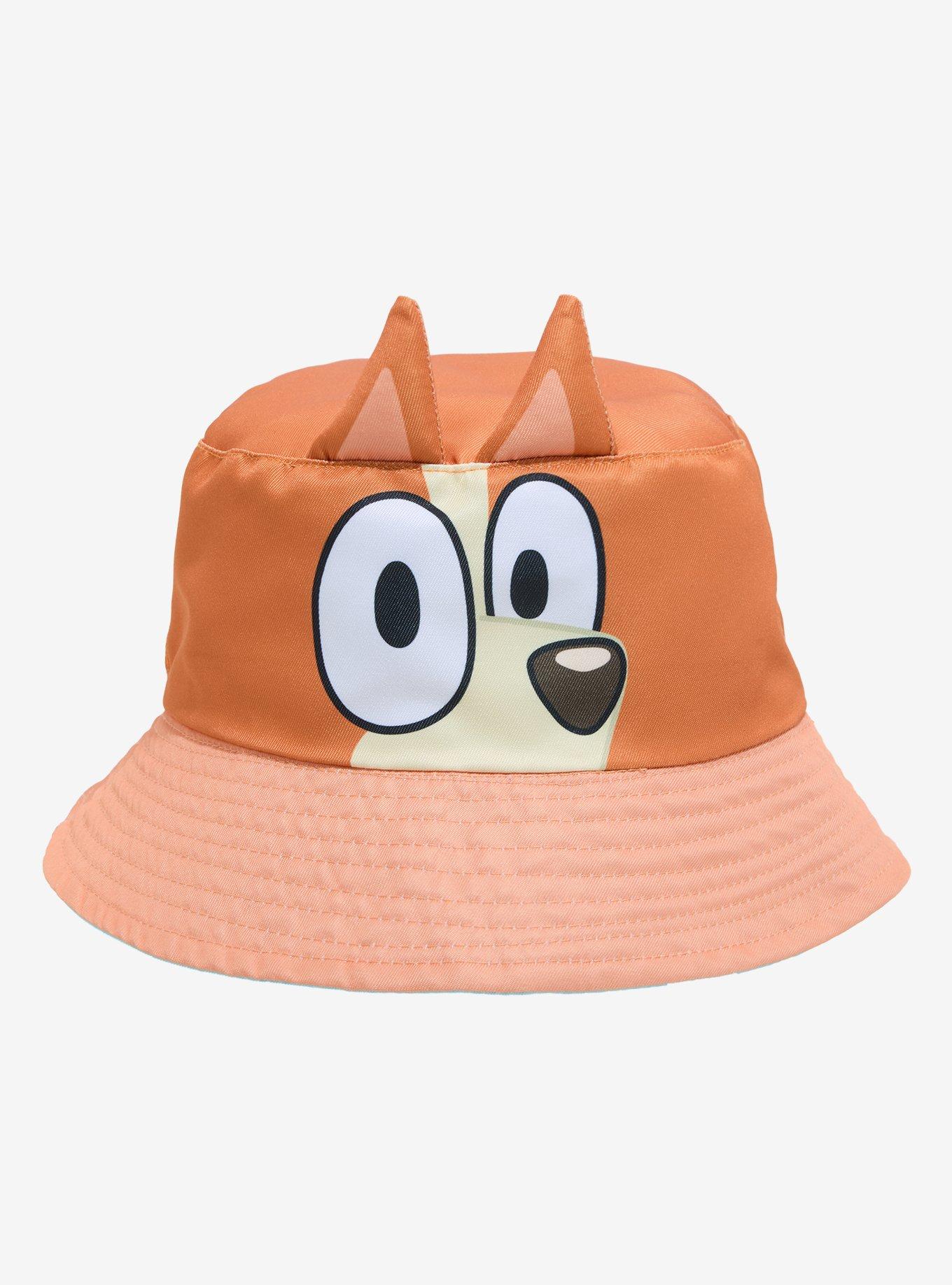 Bluey Bingo Reversible Figural Bucket Hat, , hi-res