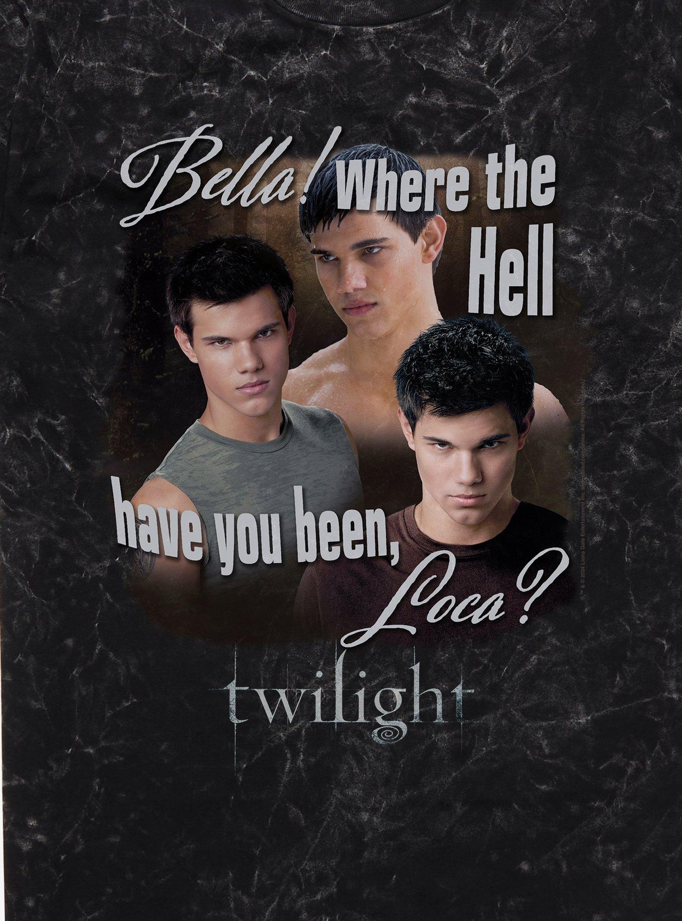 Twilight Jacob Where You Been Loca Mineral Wash T-Shirt, , hi-res