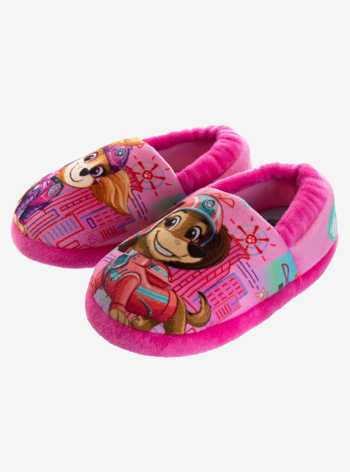 Paw Patrol Liberty & Skye Toddler Slippers, PINK, alternate