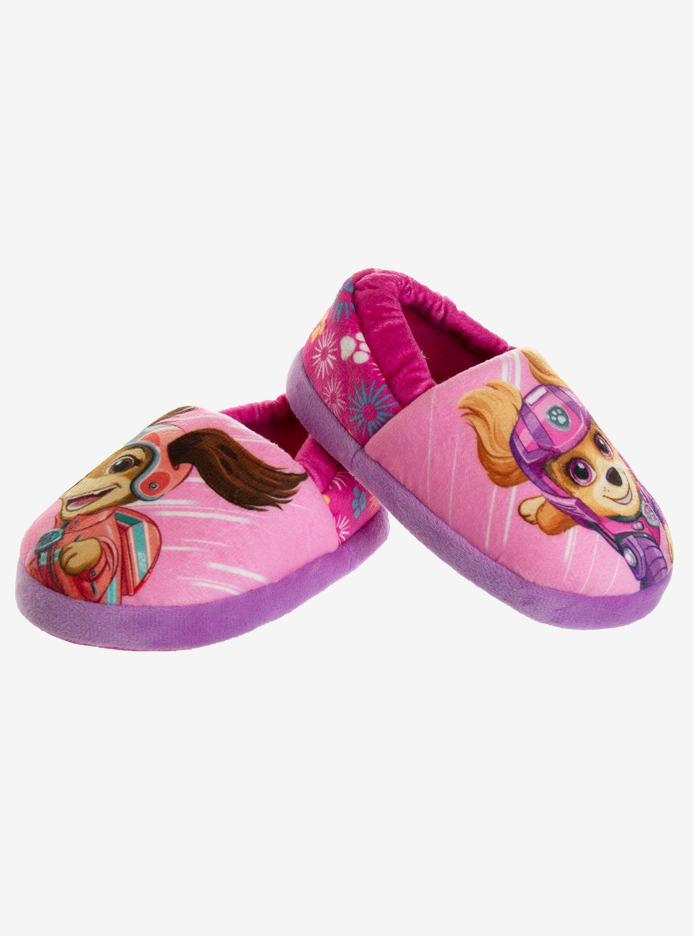 Paw Patrol Skye & Liberty Toddler Slippers, PINK, alternate