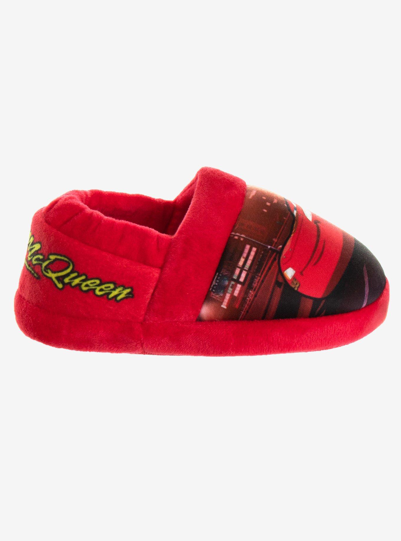 Disney Pixar Cars Lightning McQueen Youth Slippers, RED, alternate