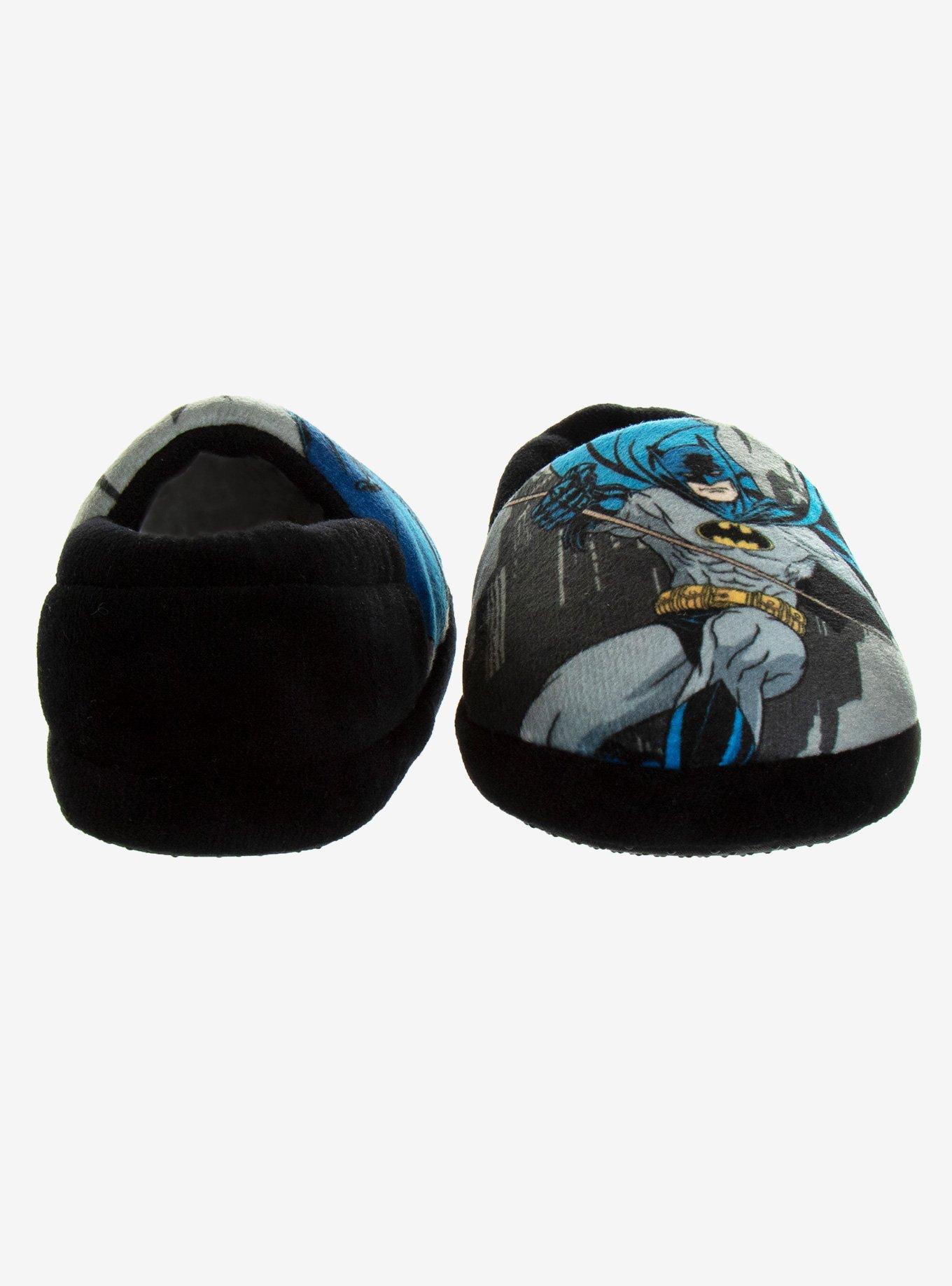 Dc Comics Batman Gotham Hero Youth Slippers, BLACK, alternate